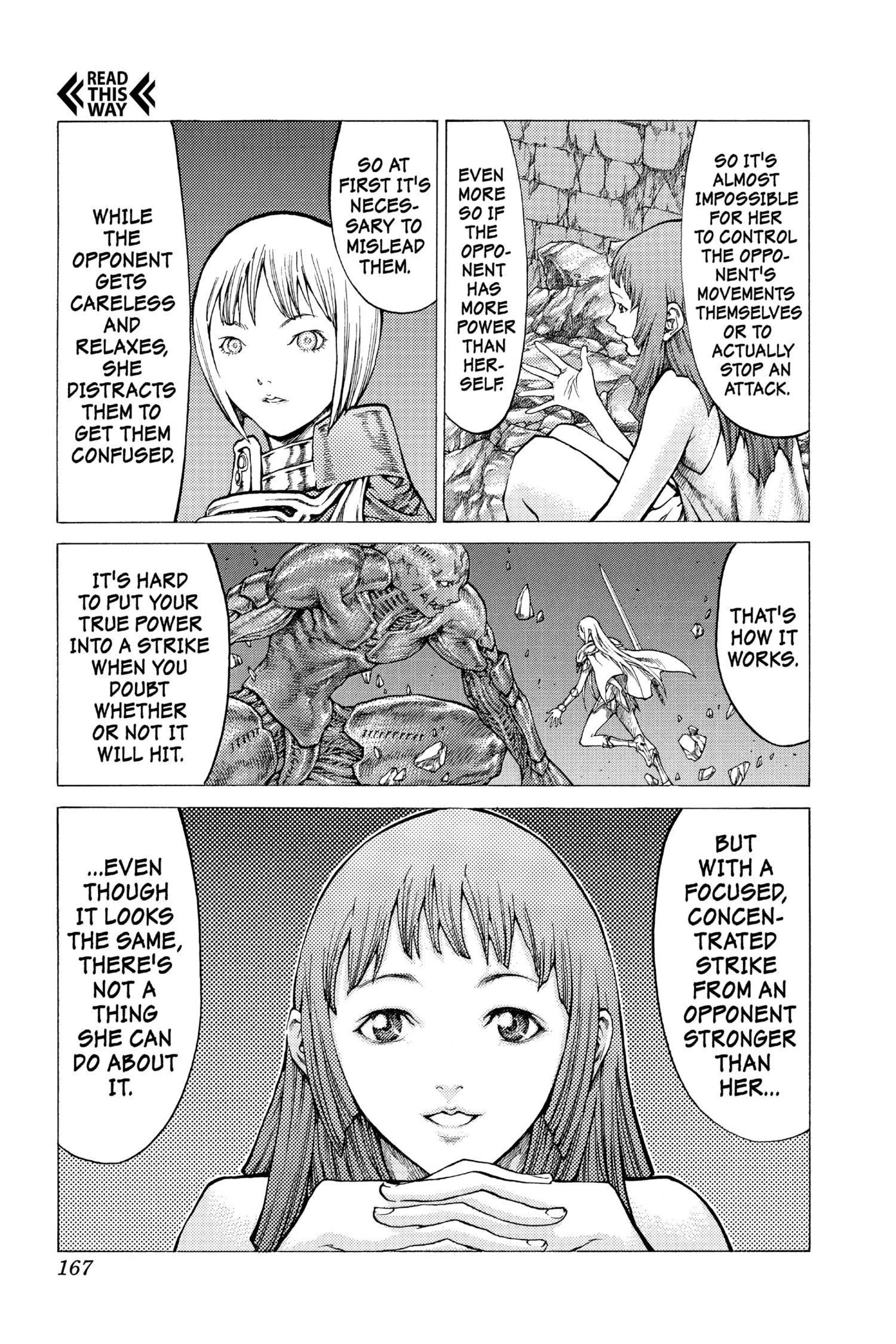 Read online Claymore comic -  Issue #8 - 155
