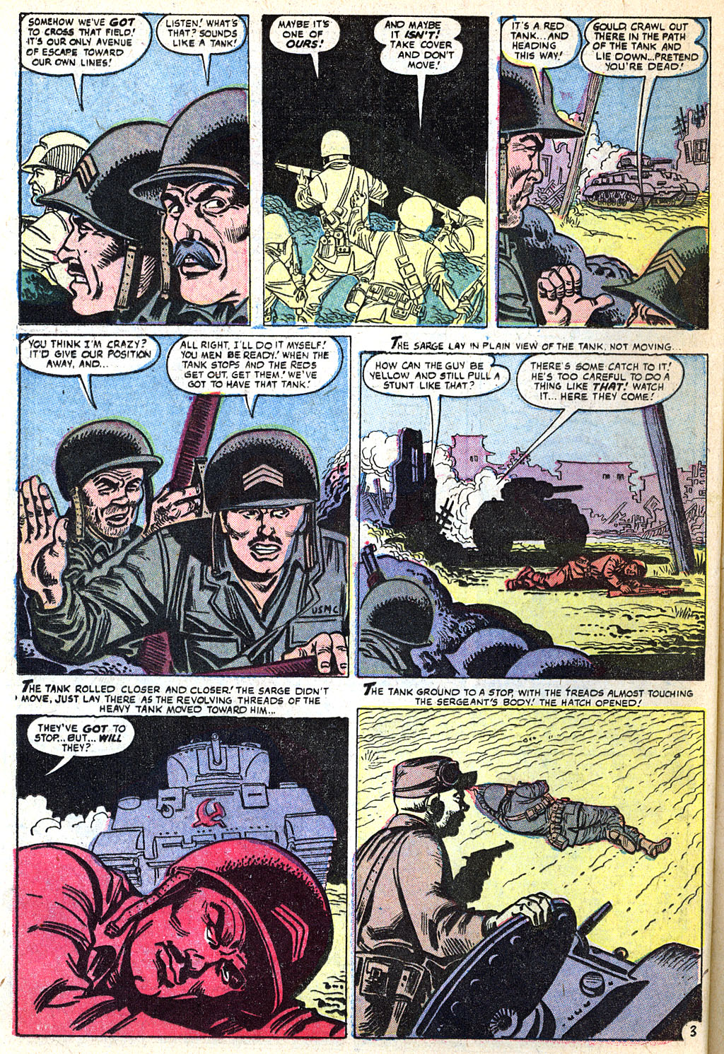 Read online Marines in Action comic -  Issue #11 - 12