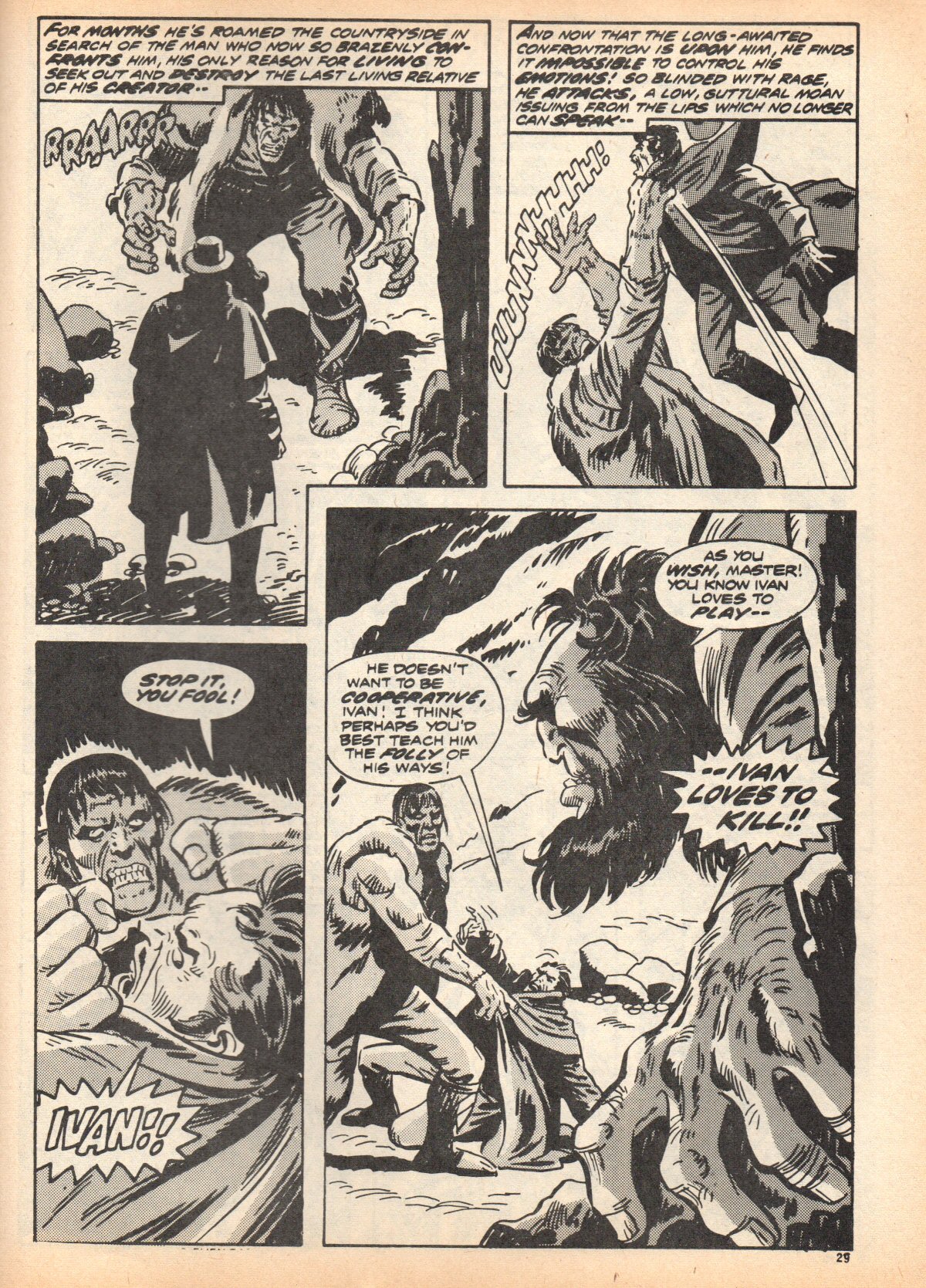 Read online Dracula Lives (1974) comic -  Issue #18 - 29