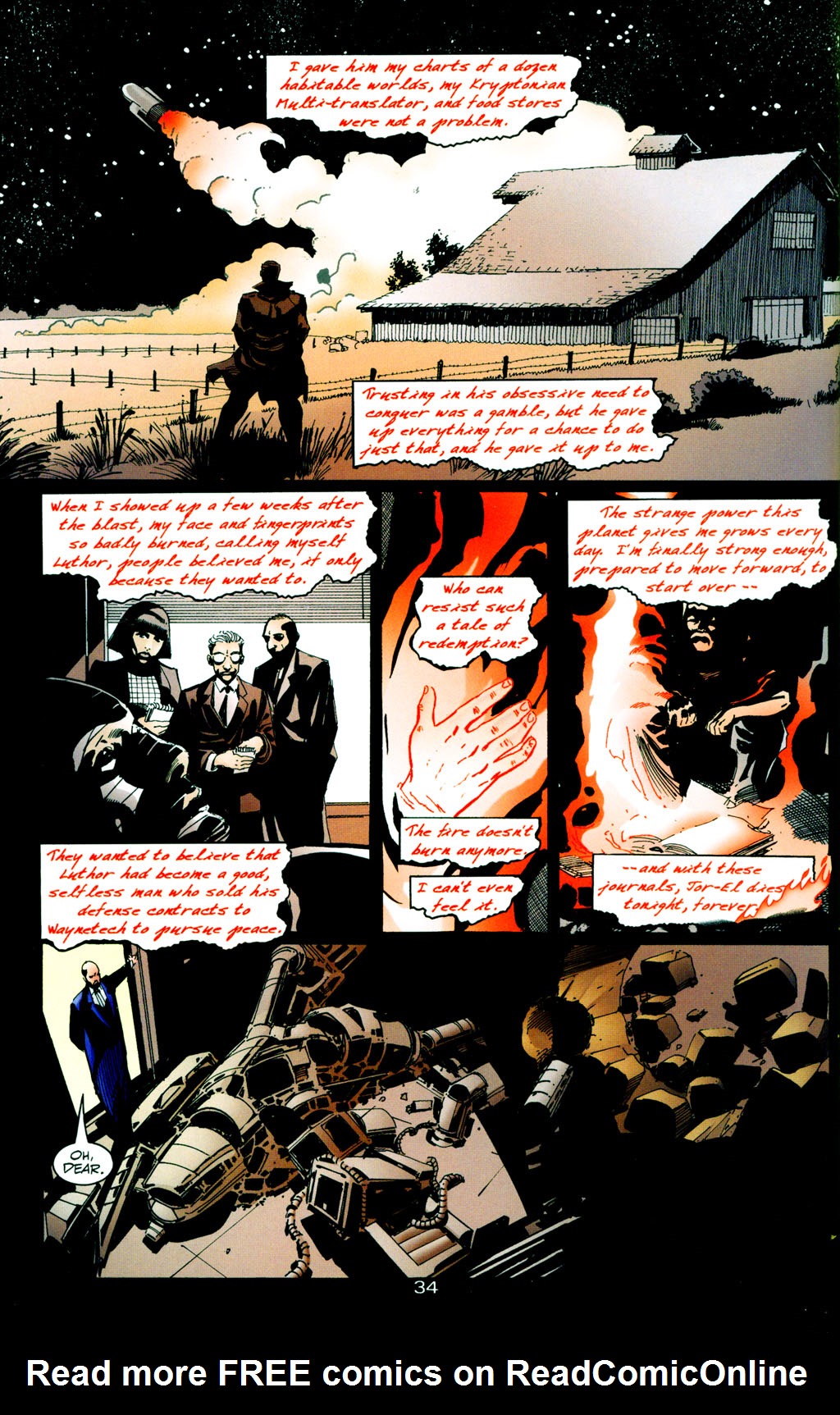 Read online JLA: Destiny comic -  Issue #3 - 35