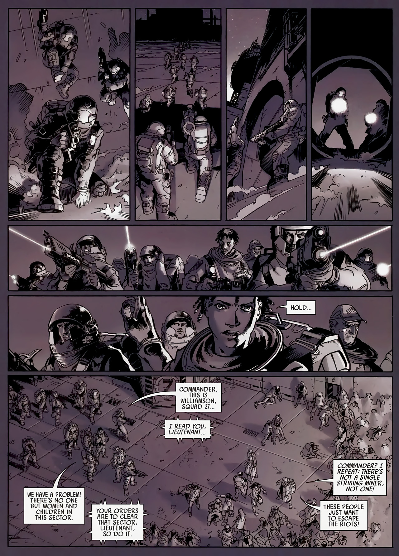 Read online Universal War One comic -  Issue #1 - 6