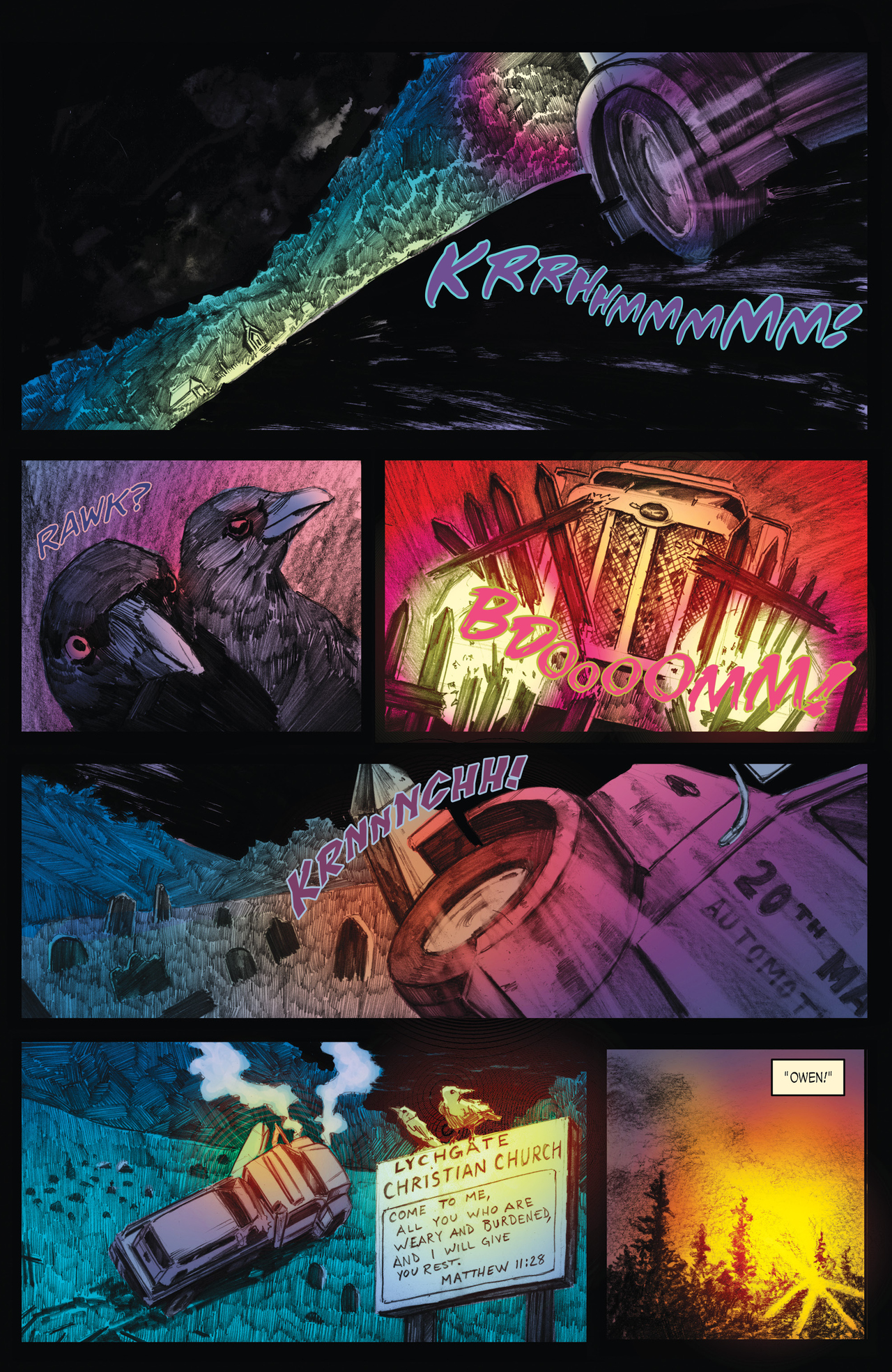 Read online John Carpenter's Night Terrors comic -  Issue # The Coffin Road - 98