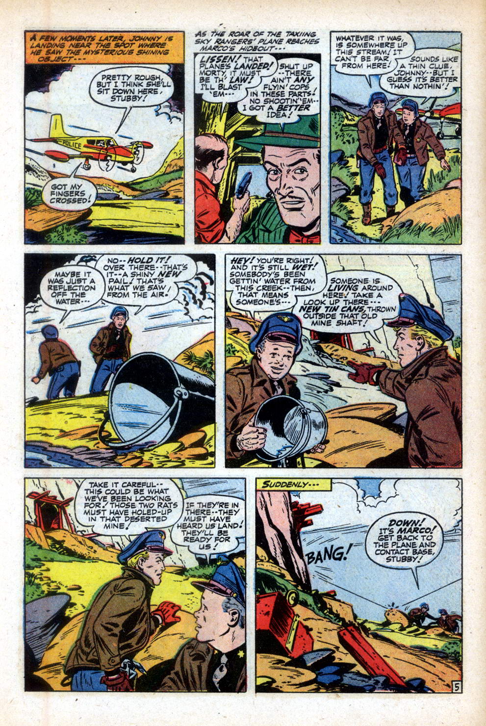 Read online Johnny Law Sky Ranger Adventures comic -  Issue #1 - 8