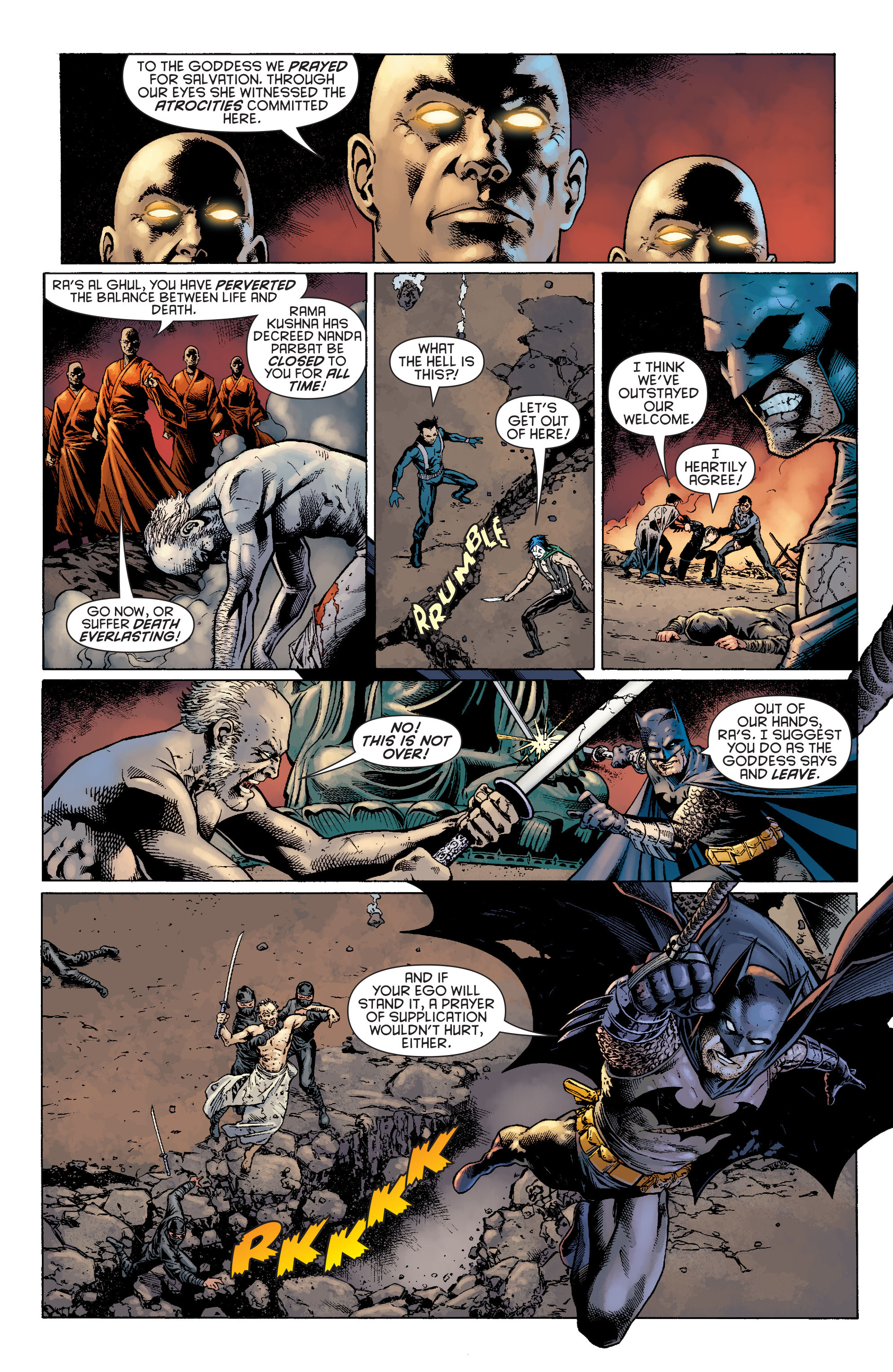 Read online Batman: The Resurrection of Ra's al Ghul comic -  Issue # TPB - 244