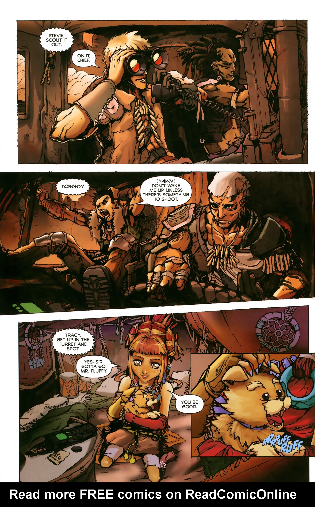 Read online Malcolm Wong's Dog Eaters comic -  Issue #1 - 4