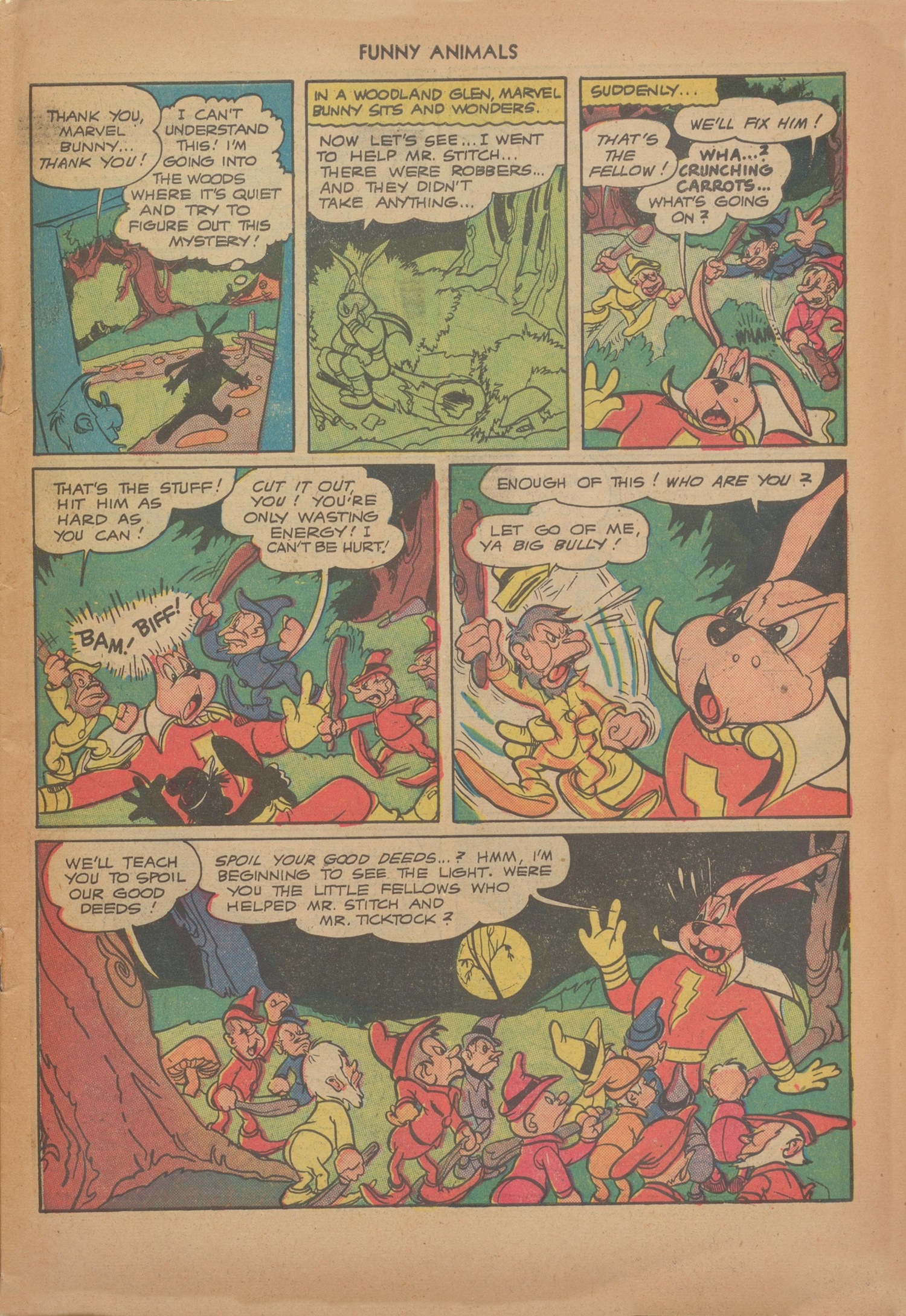 Read online Fawcett's Funny Animals comic -  Issue #58 - 7