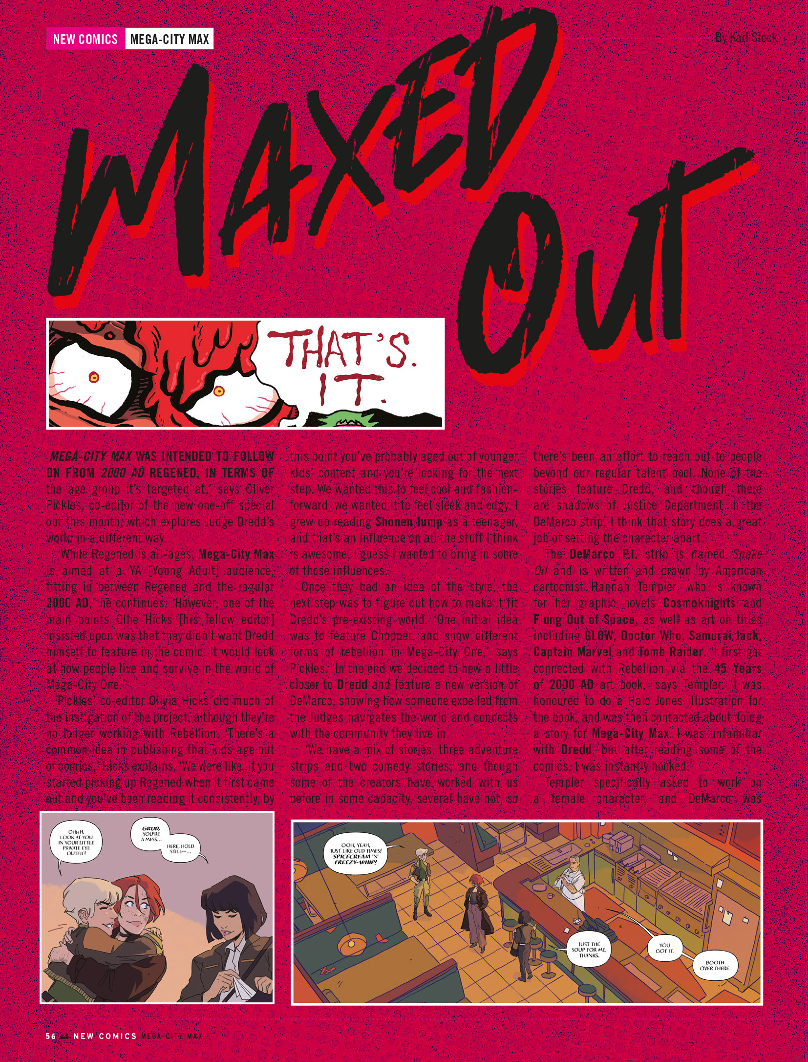 Read online Judge Dredd Megazine (Vol. 5) comic -  Issue #458 - 58