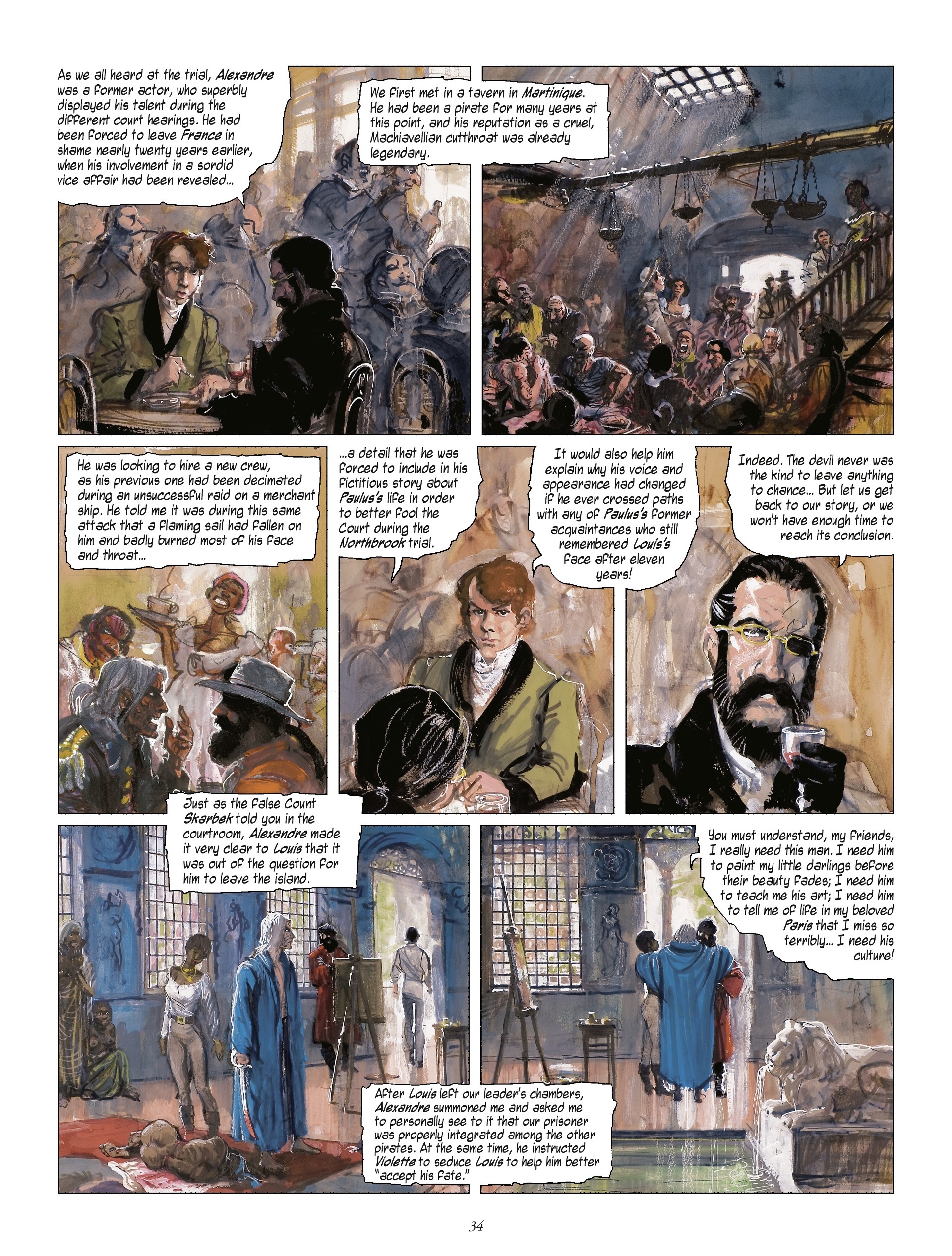 Read online The Revenge of Count Skarbek comic -  Issue #2 - 36