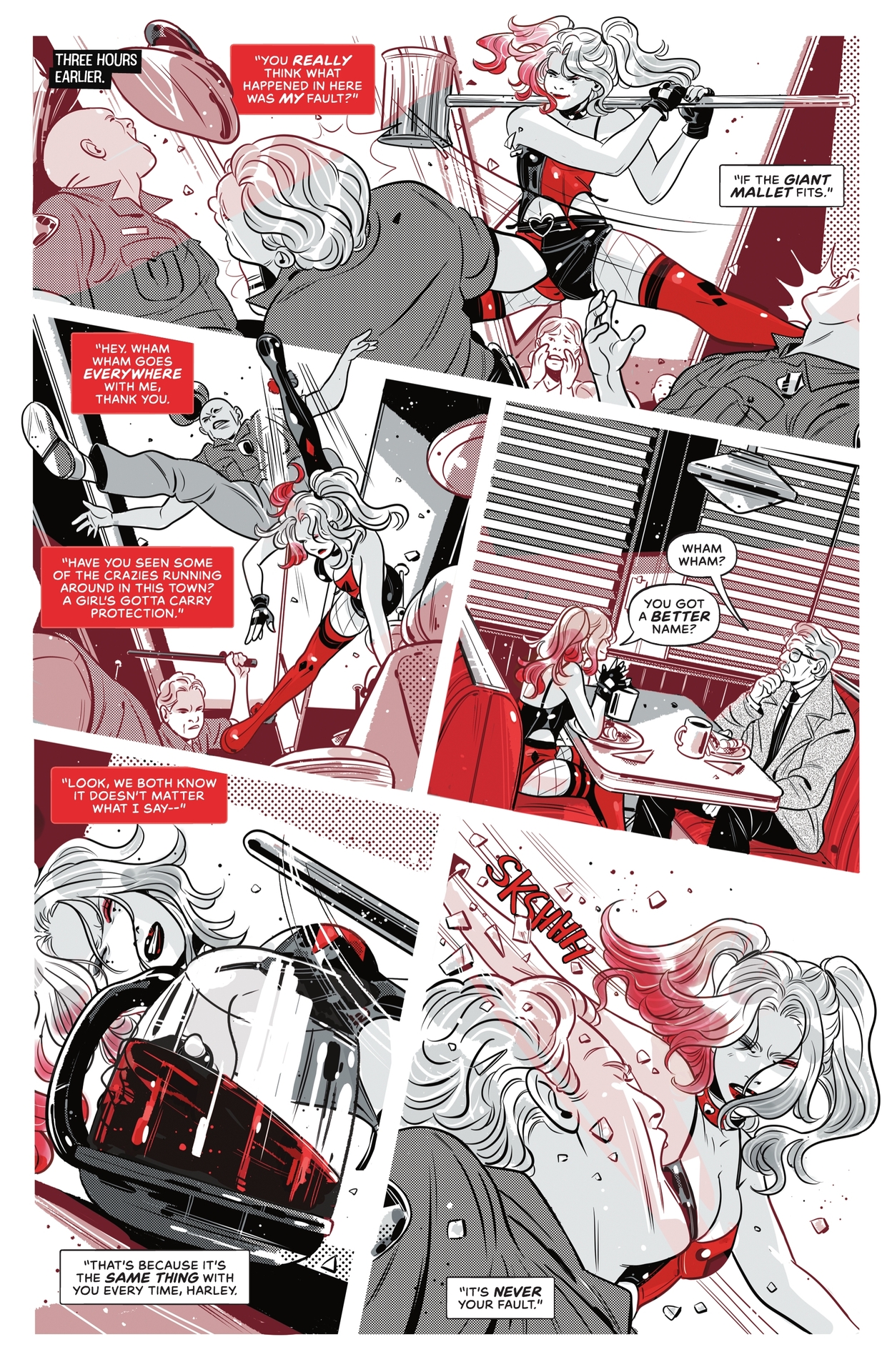 Read online Harley Quinn: Black   White   Redder comic -  Issue #2 - 30