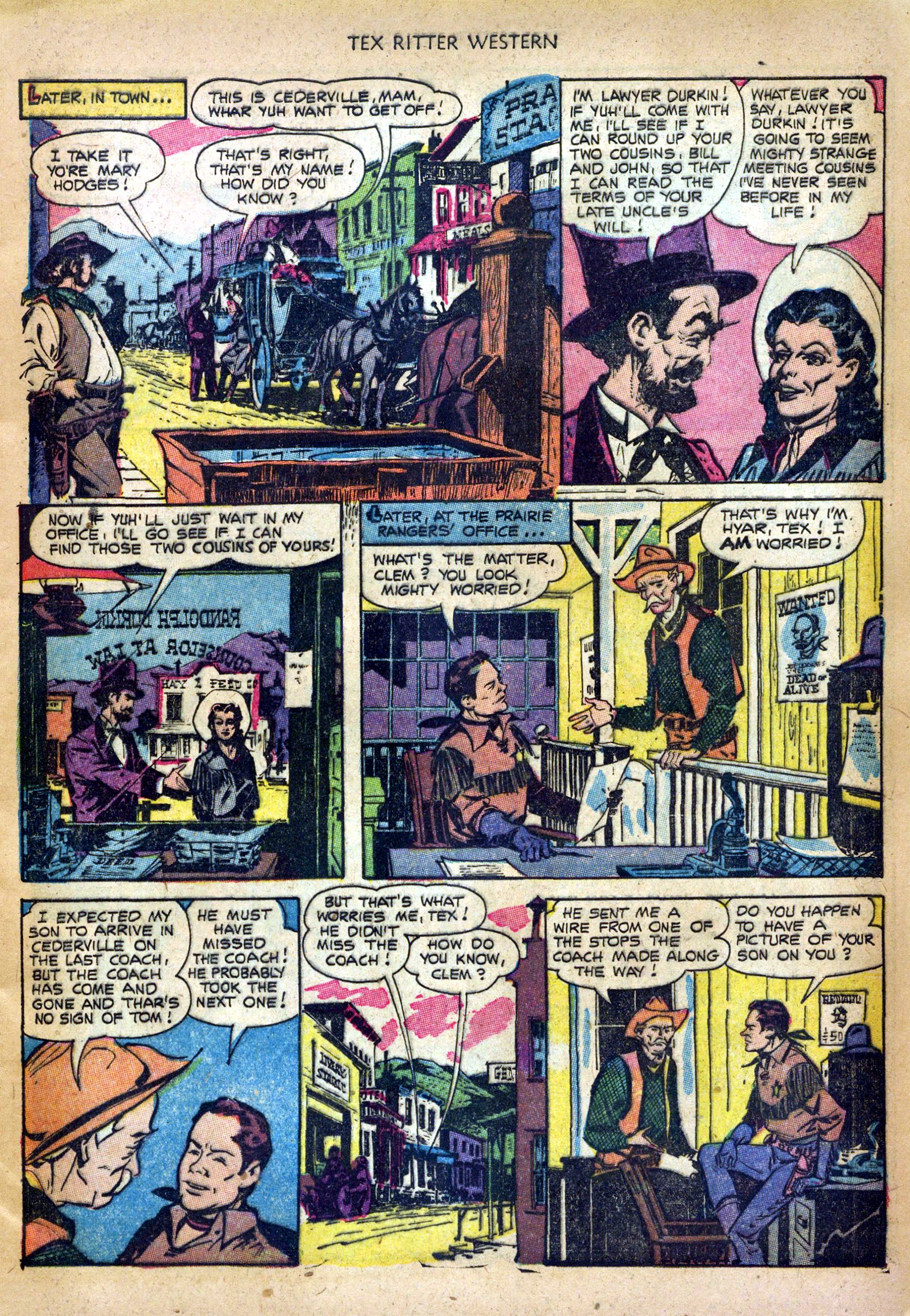 Read online Tex Ritter Western comic -  Issue #18 - 5