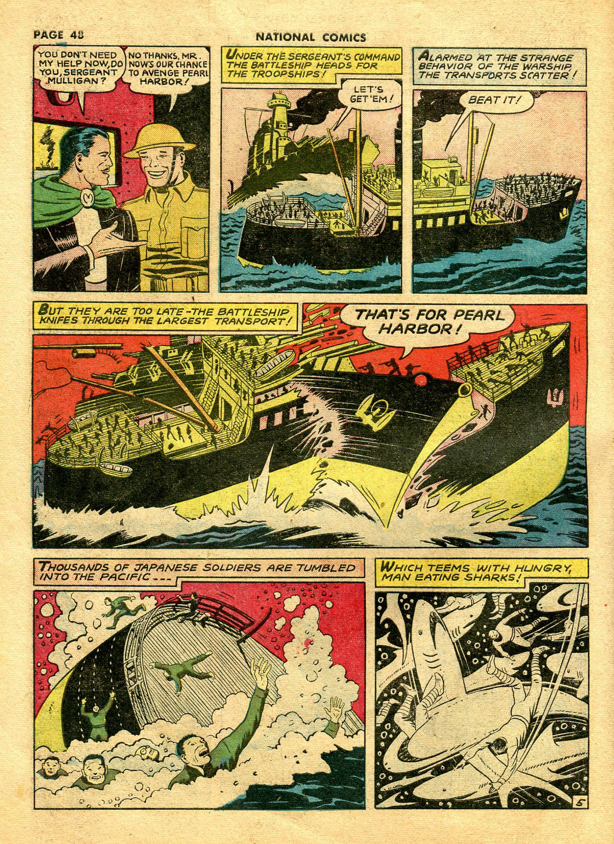 Read online National Comics comic -  Issue #23 - 50