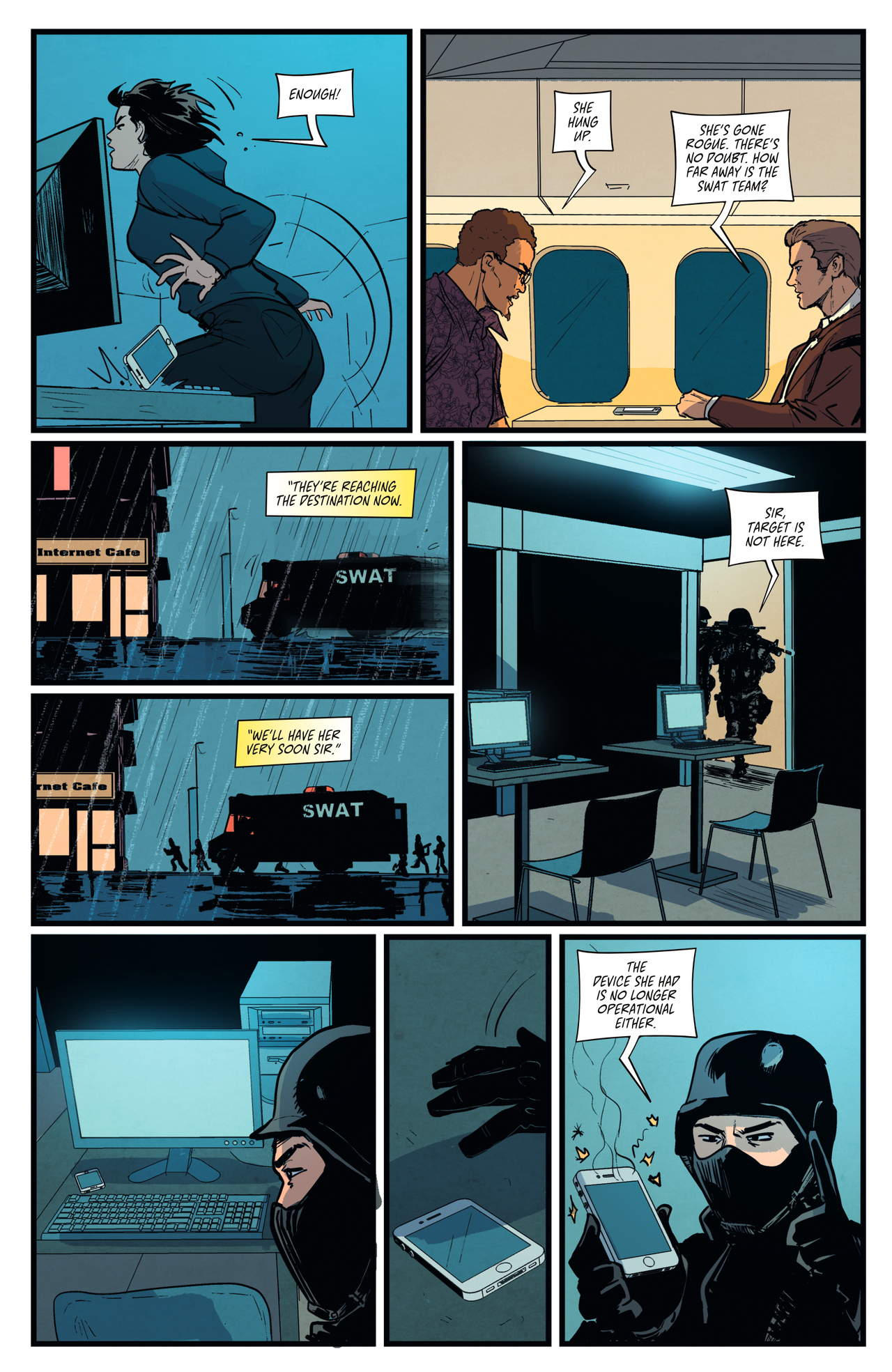 Read online Zero Day Threat comic -  Issue #4 - 9