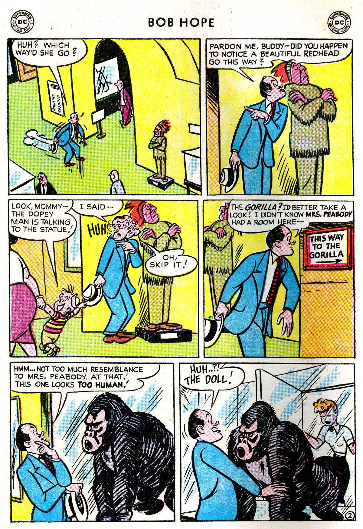 Read online The Adventures of Bob Hope comic -  Issue #33 - 4