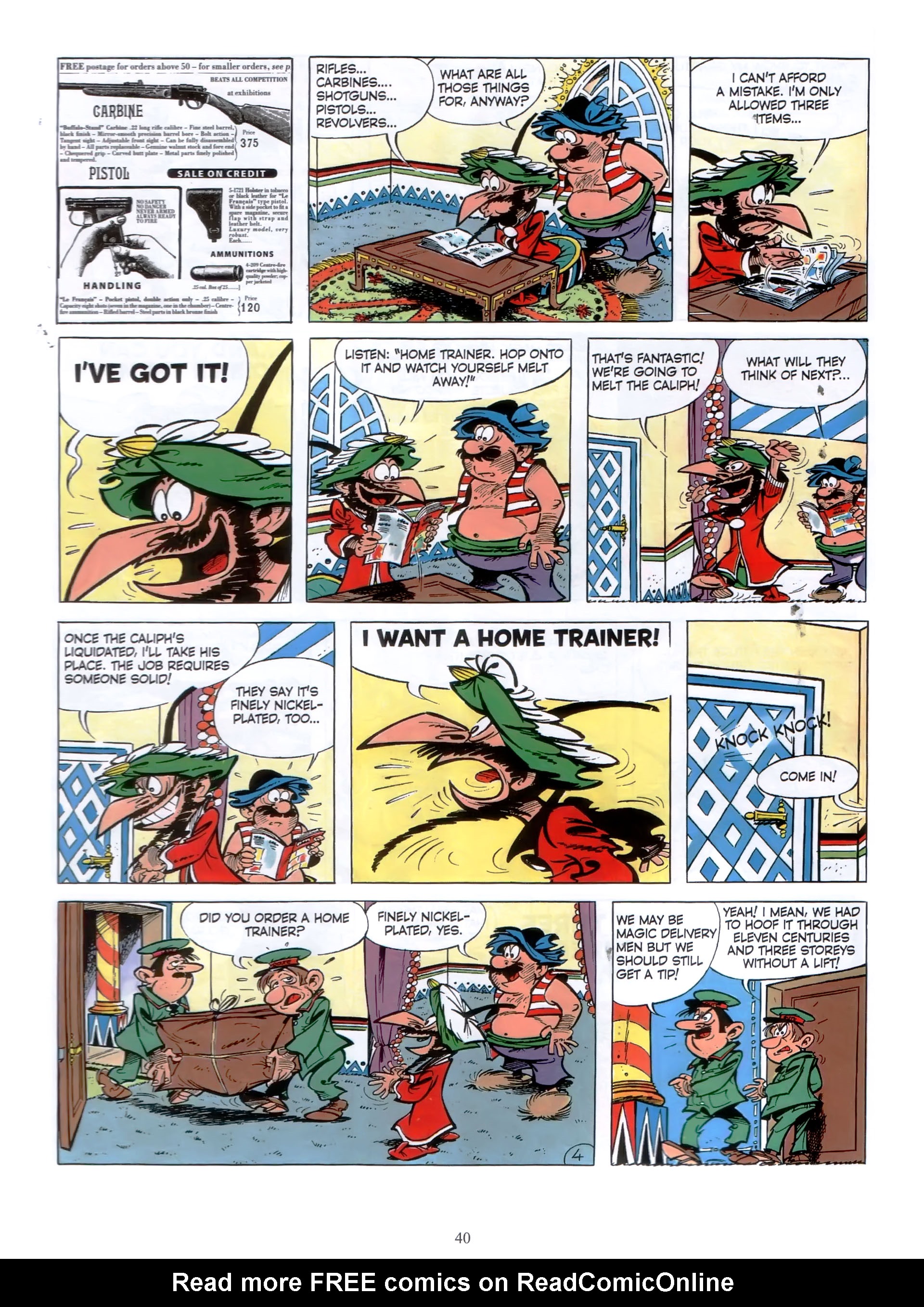 Read online Iznogoud comic -  Issue #10 - 39