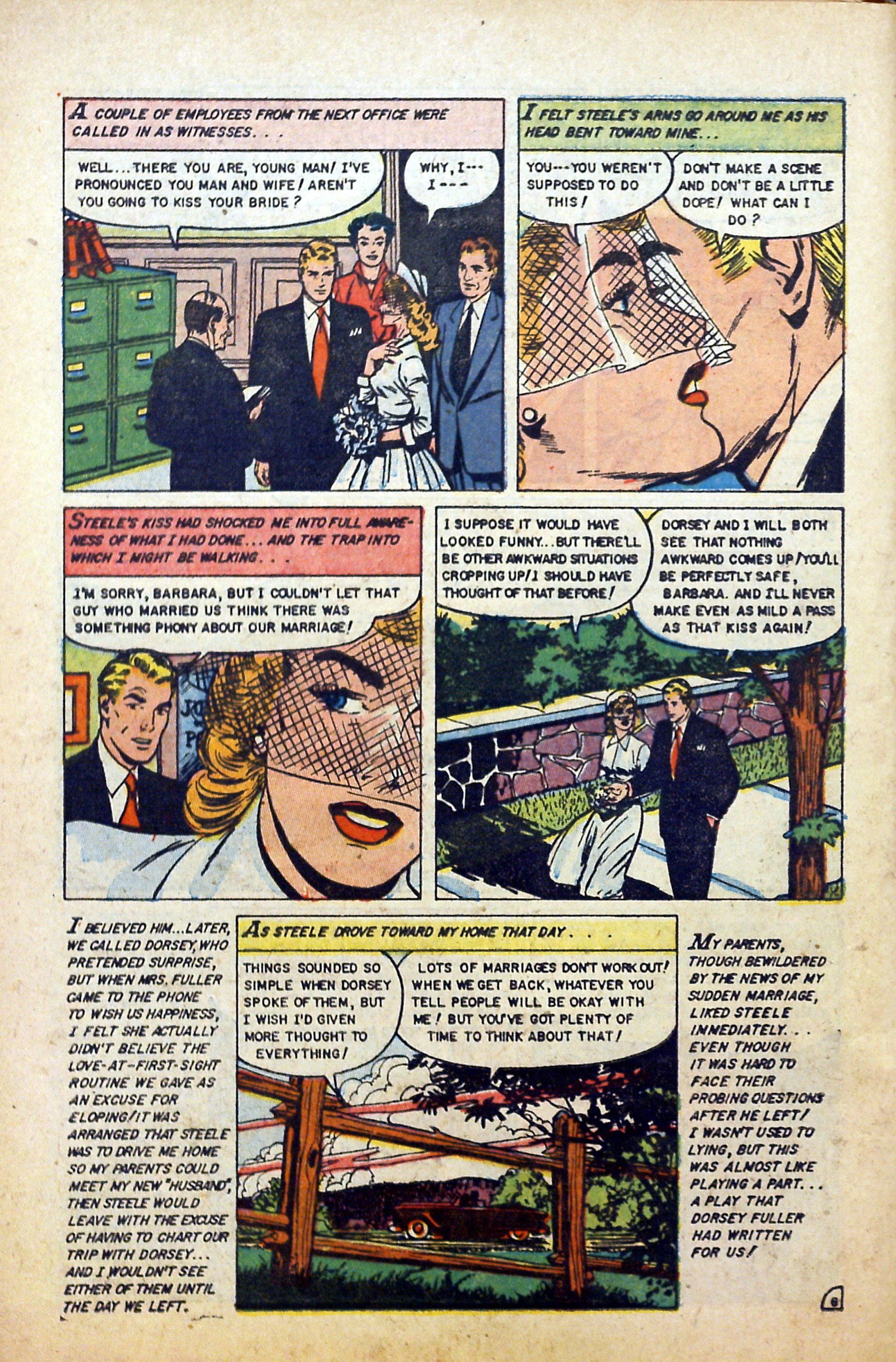 Read online Glamorous Romances comic -  Issue #80 - 8