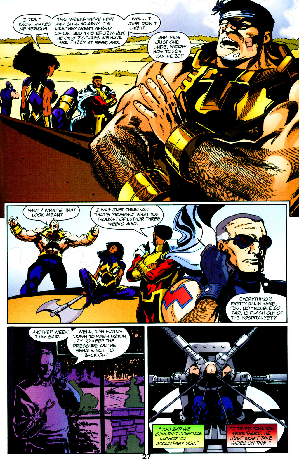 Read online JLA: Destiny comic -  Issue #3 - 28