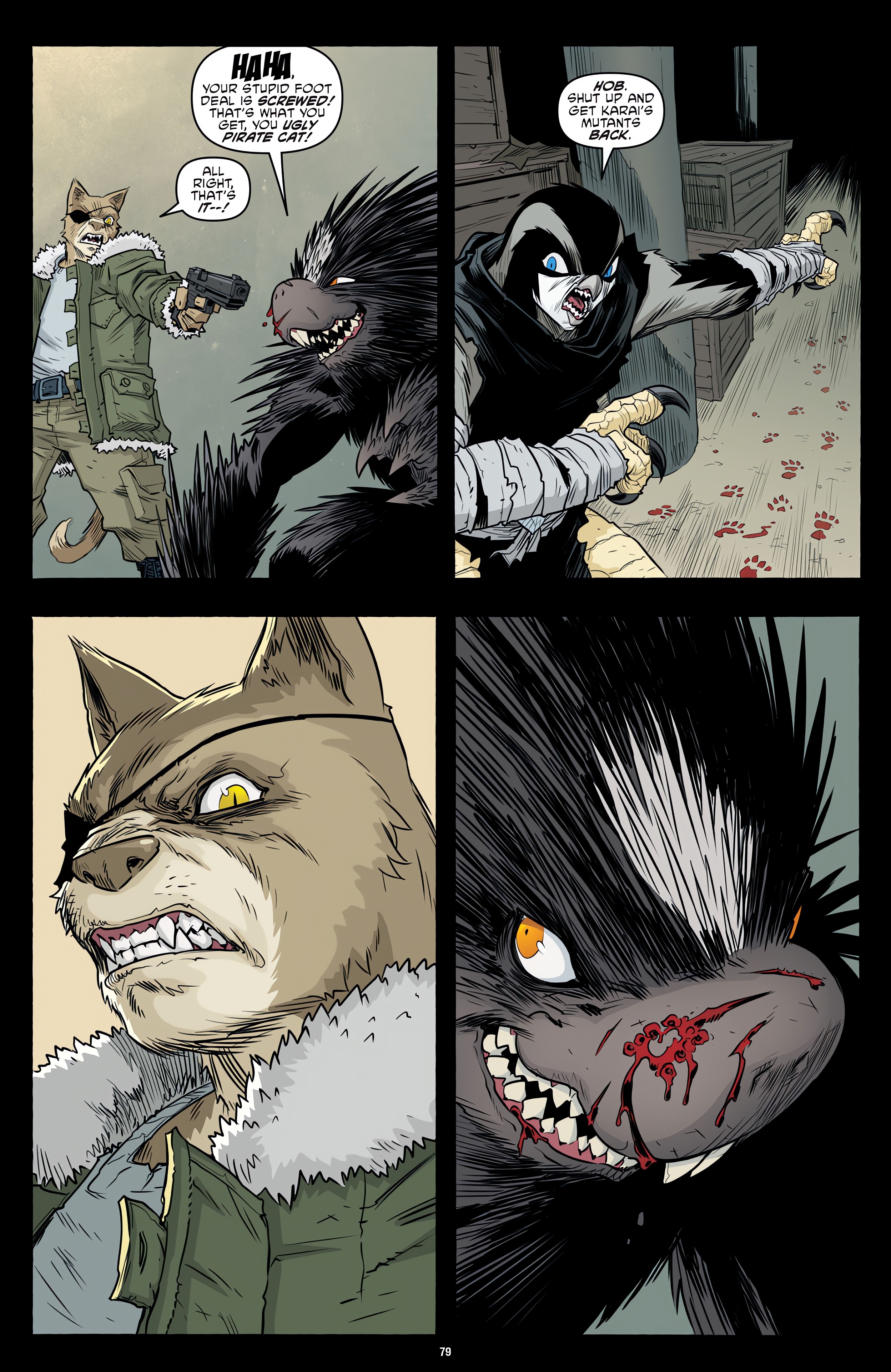 Read online Teenage Mutant Ninja Turtles: The IDW Collection comic -  Issue # TPB 14 (Part 1) - 79