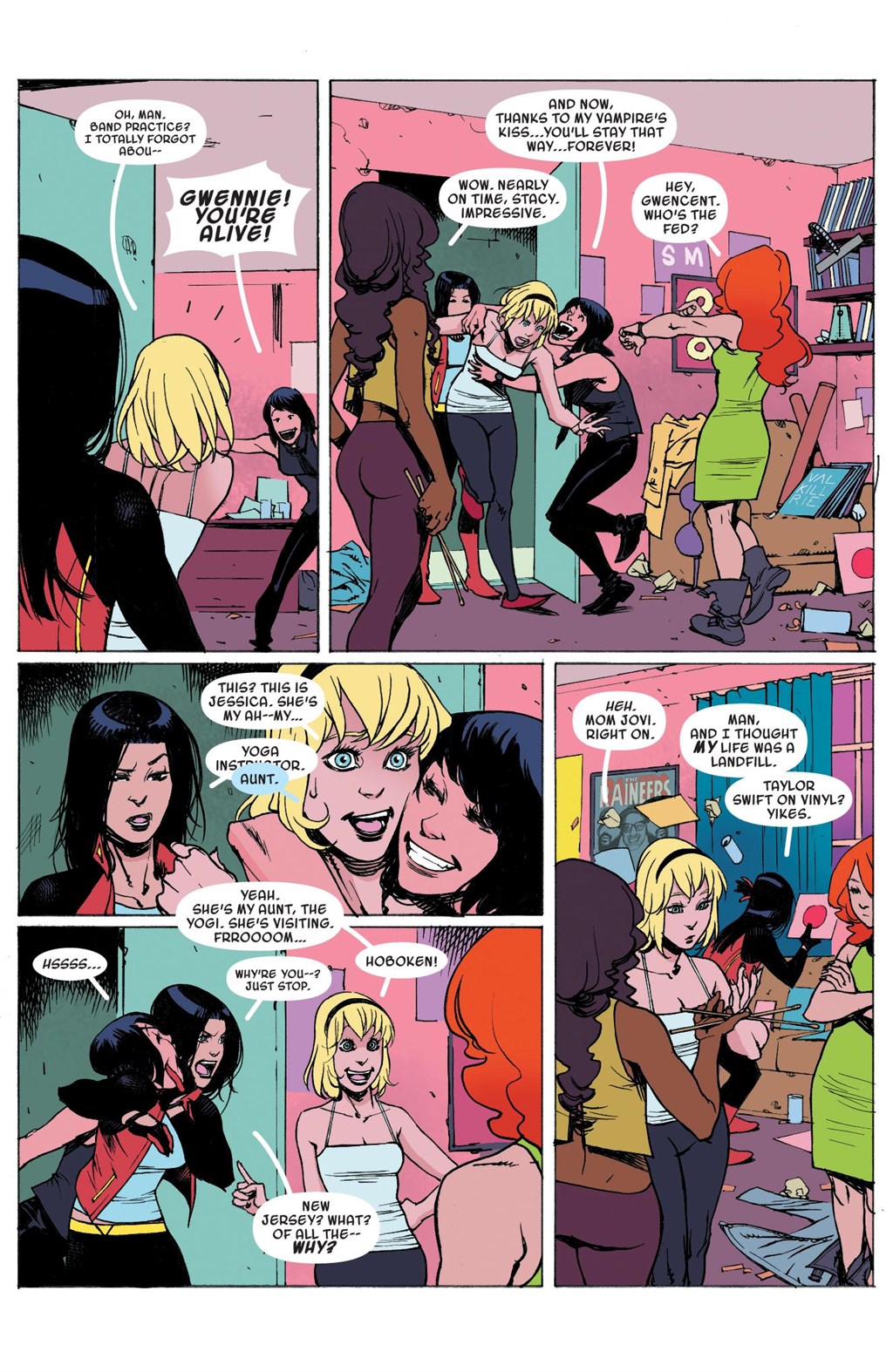 Spider-Gwen: Ghost-Spider - Edge of Spider-Verse (Modern Era Epic Collection) chapter 3 page 93