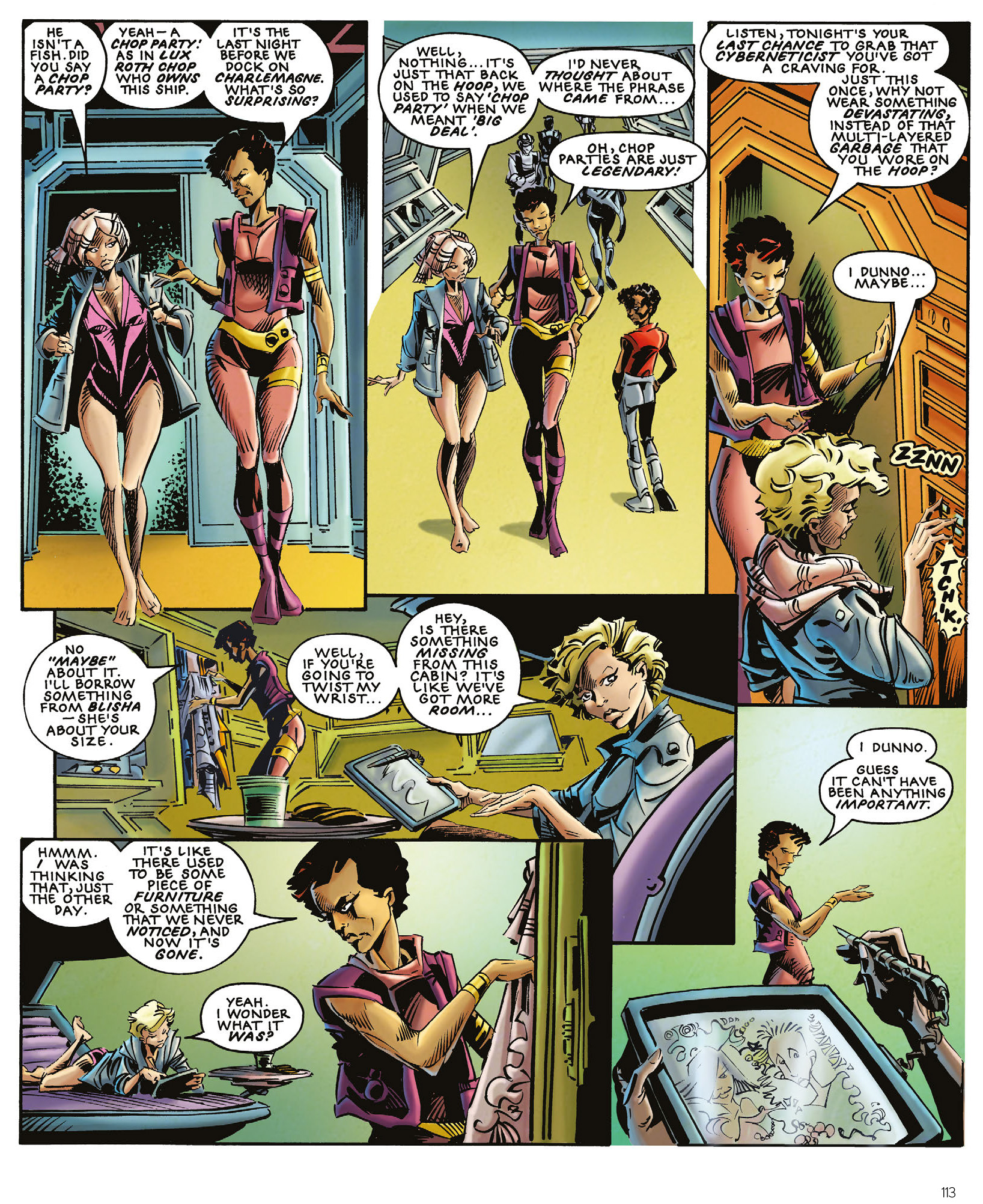 Read online The Ballad of Halo Jones: Full Colour Omnibus Edition comic -  Issue # TPB (Part 2) - 16