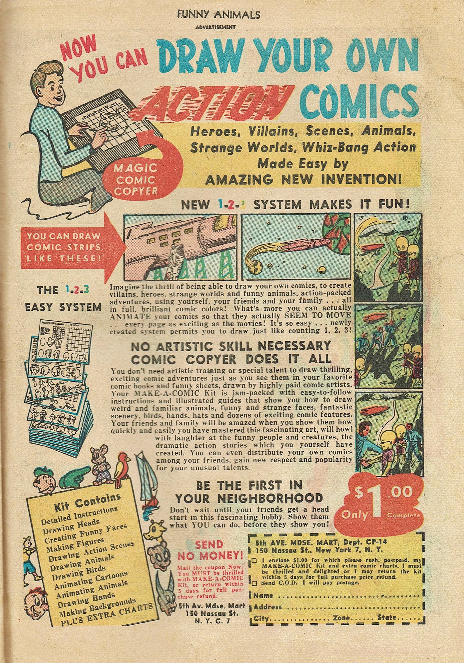 Read online Fawcett's Funny Animals comic -  Issue #46 - 49