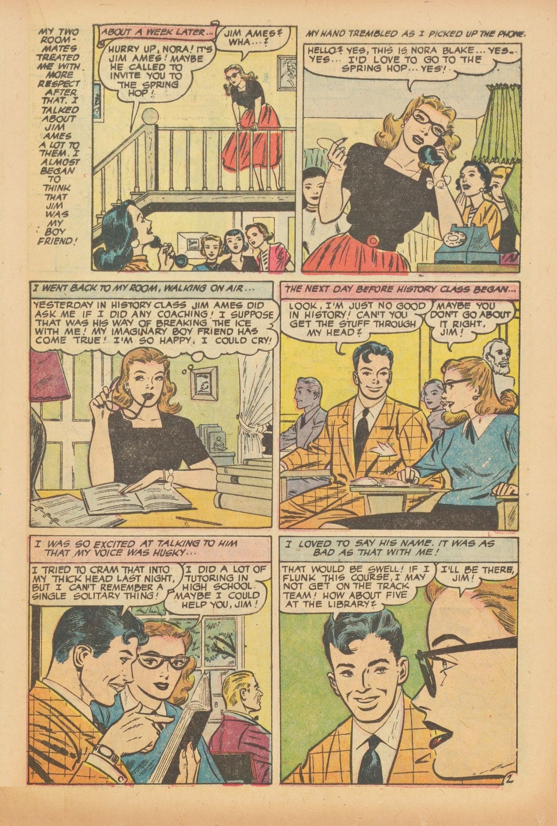 Read online Glamorous Romances comic -  Issue #86 - 21