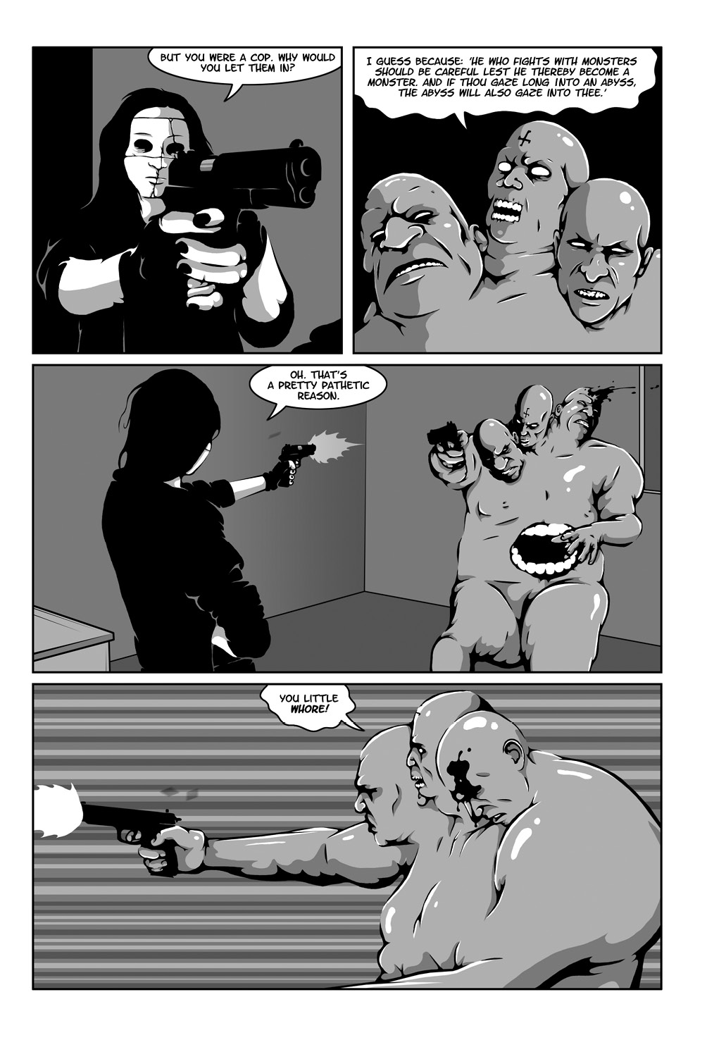 Read online Hollow Girl comic -  Issue #4 - 36