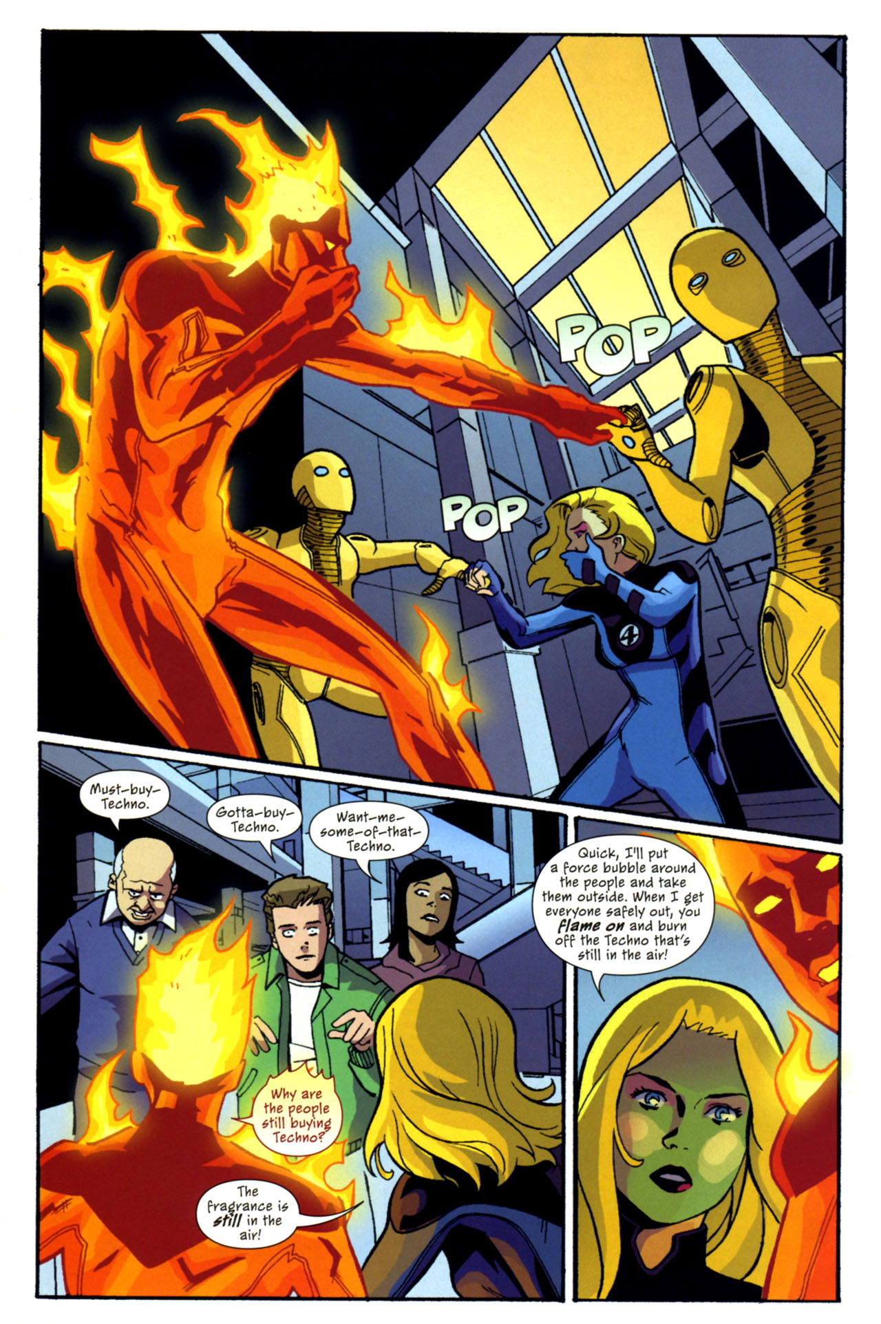 Read online Marvel Adventures Fantastic Four comic -  Issue #31 - 10