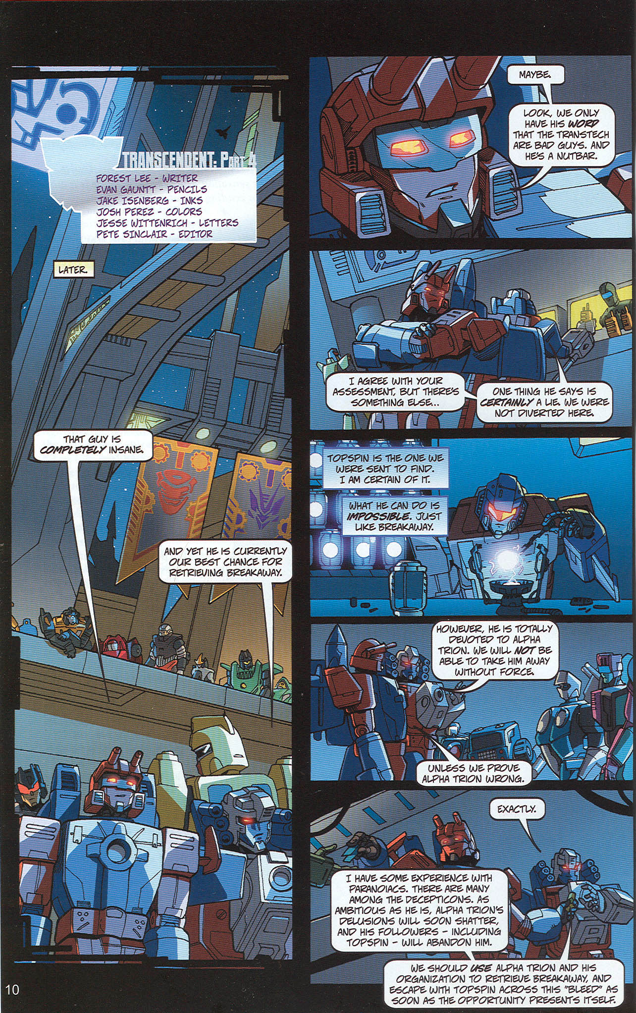 Read online Transformers: Collectors' Club comic -  Issue #22 - 10