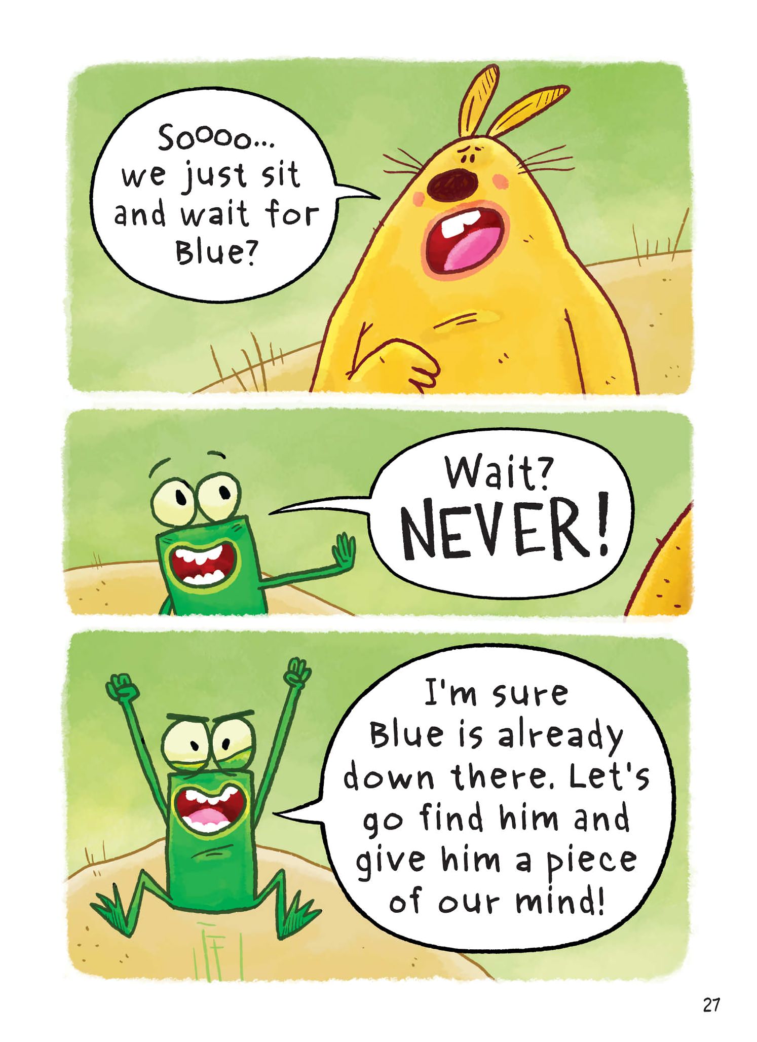Read online Blue, Barry & Pancakes comic -  Issue # TPB 4 - 32