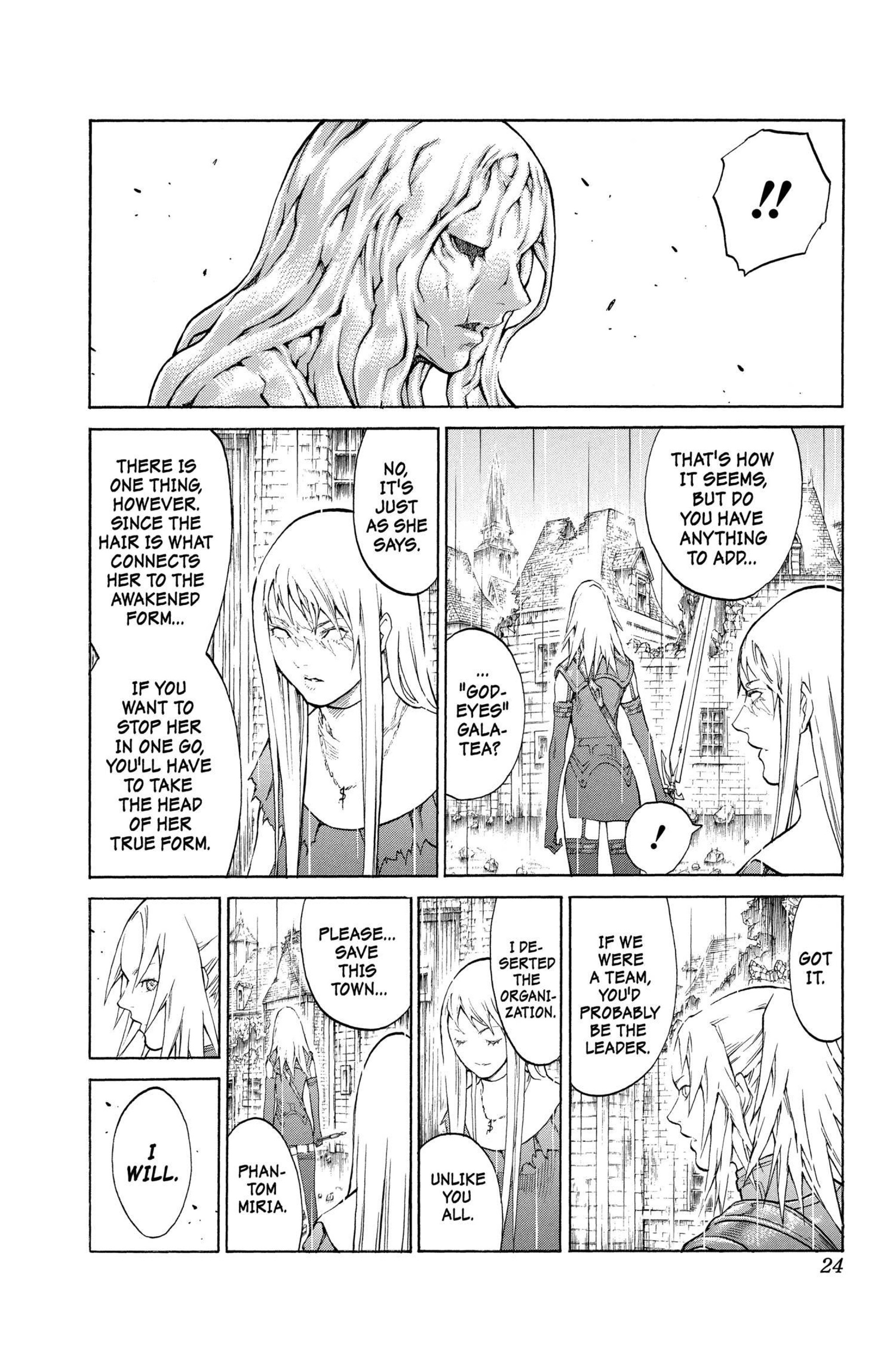 Read online Claymore comic -  Issue #15 - 22