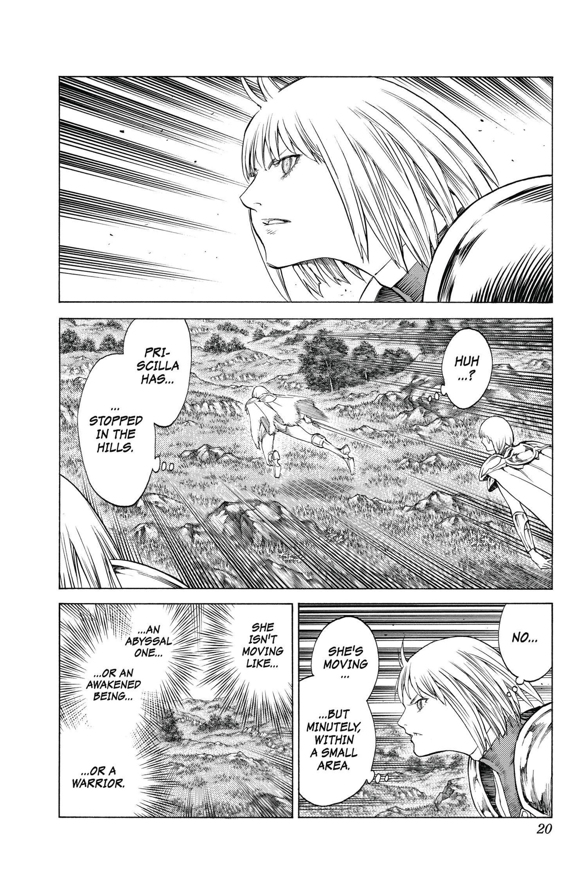 Read online Claymore comic -  Issue #26 - 18