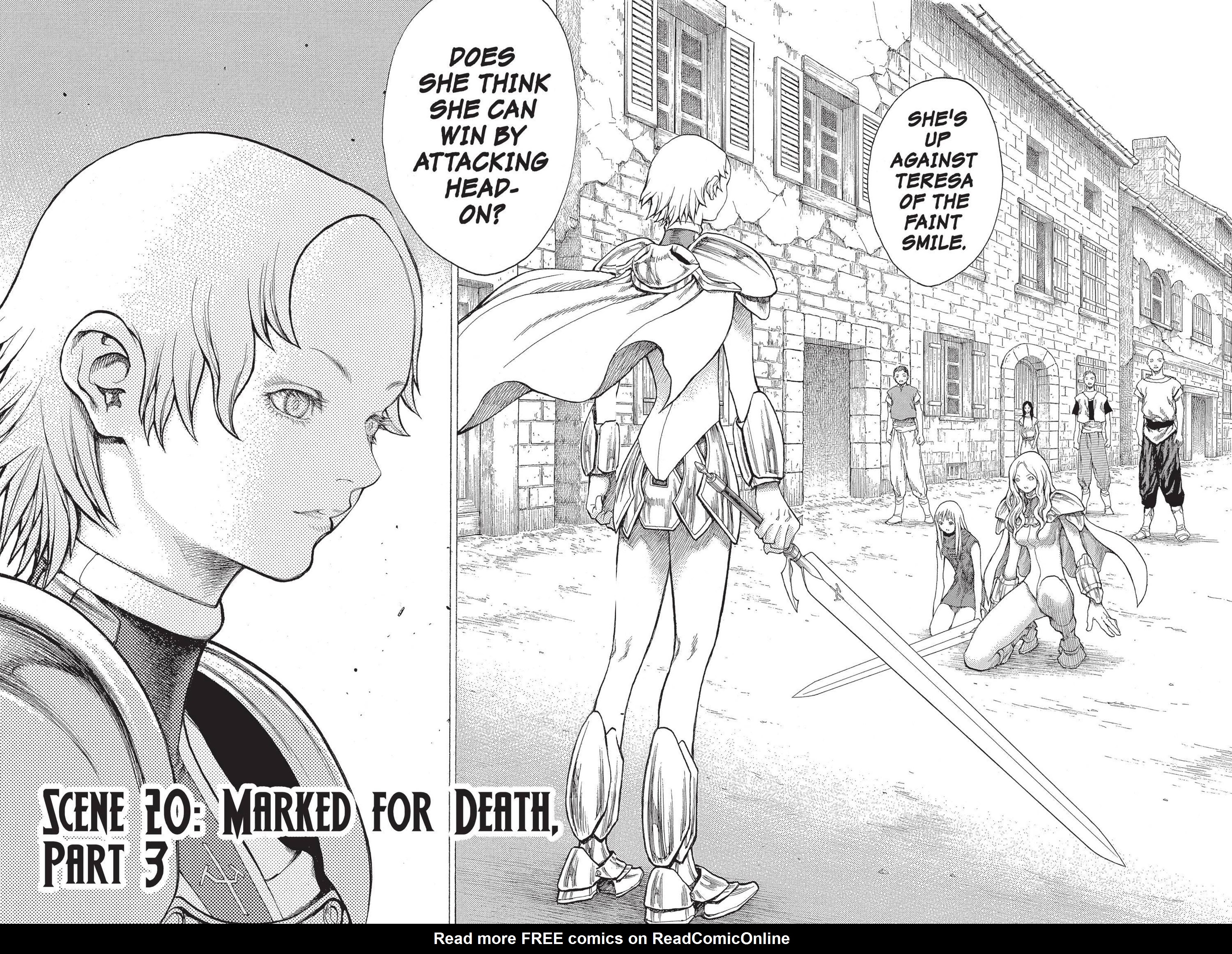 Read online Claymore comic -  Issue #4 - 122