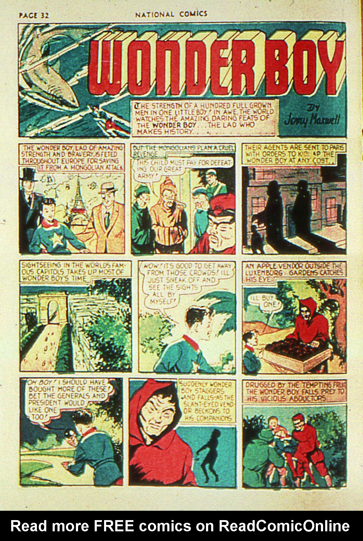 Read online National Comics comic -  Issue #2 - 34