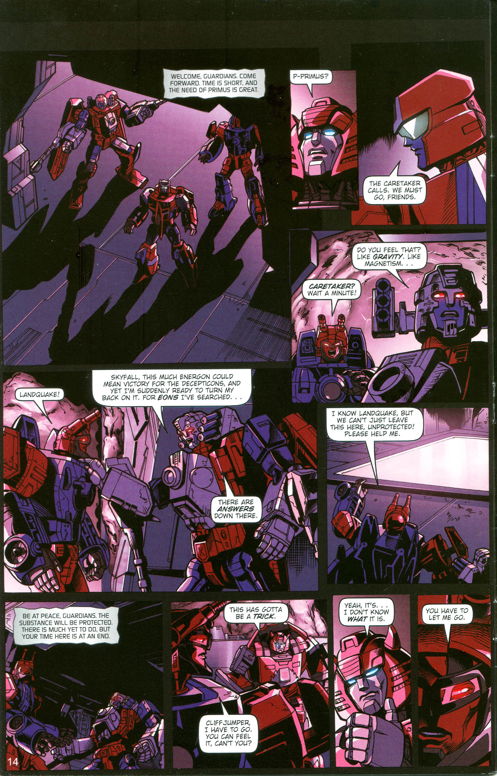 Read online Transformers: Collectors' Club comic -  Issue #17 - 14