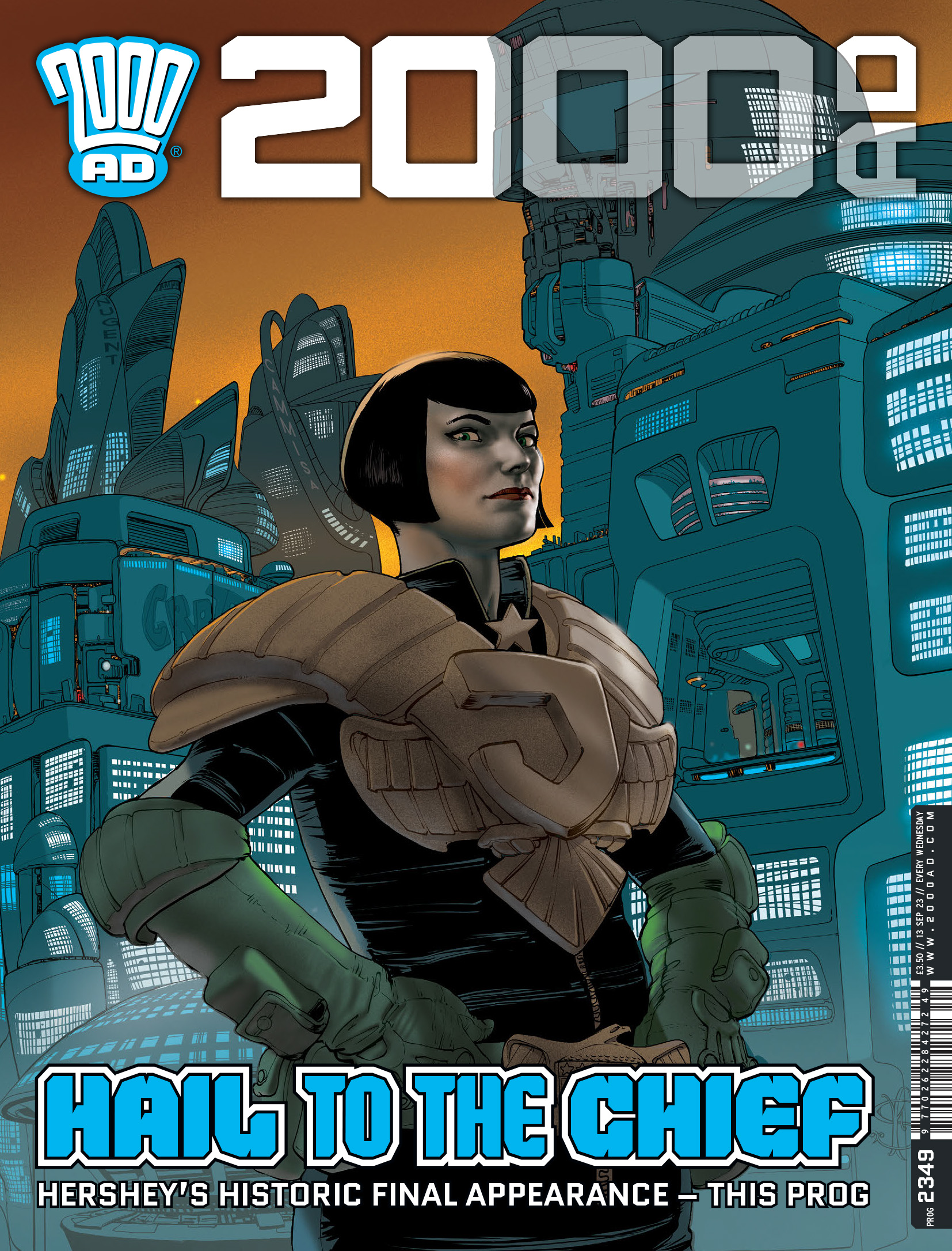 Read online 2000 AD comic -  Issue #2349 - 1