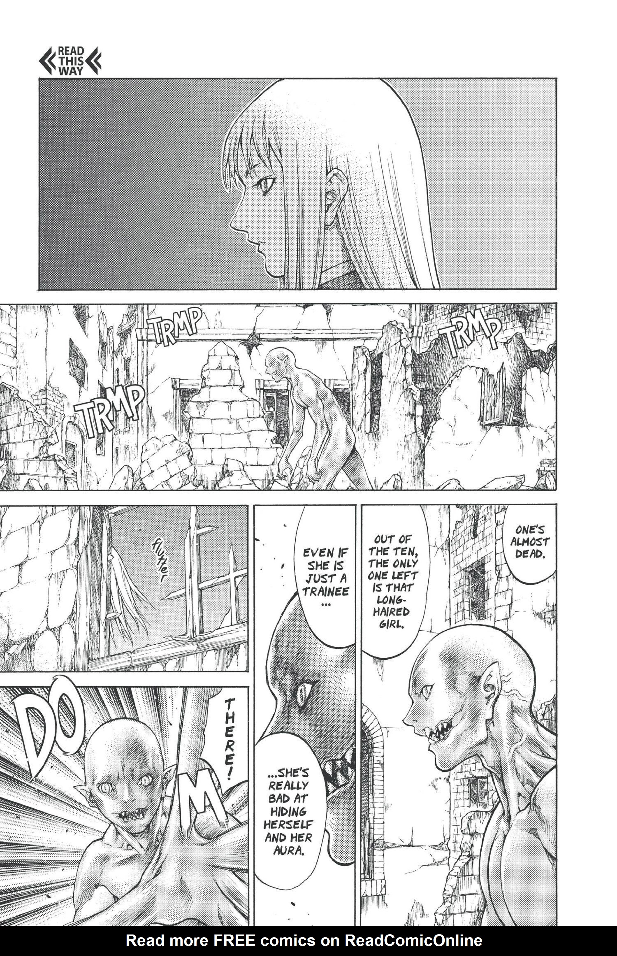 Read online Claymore comic -  Issue #14 - 175