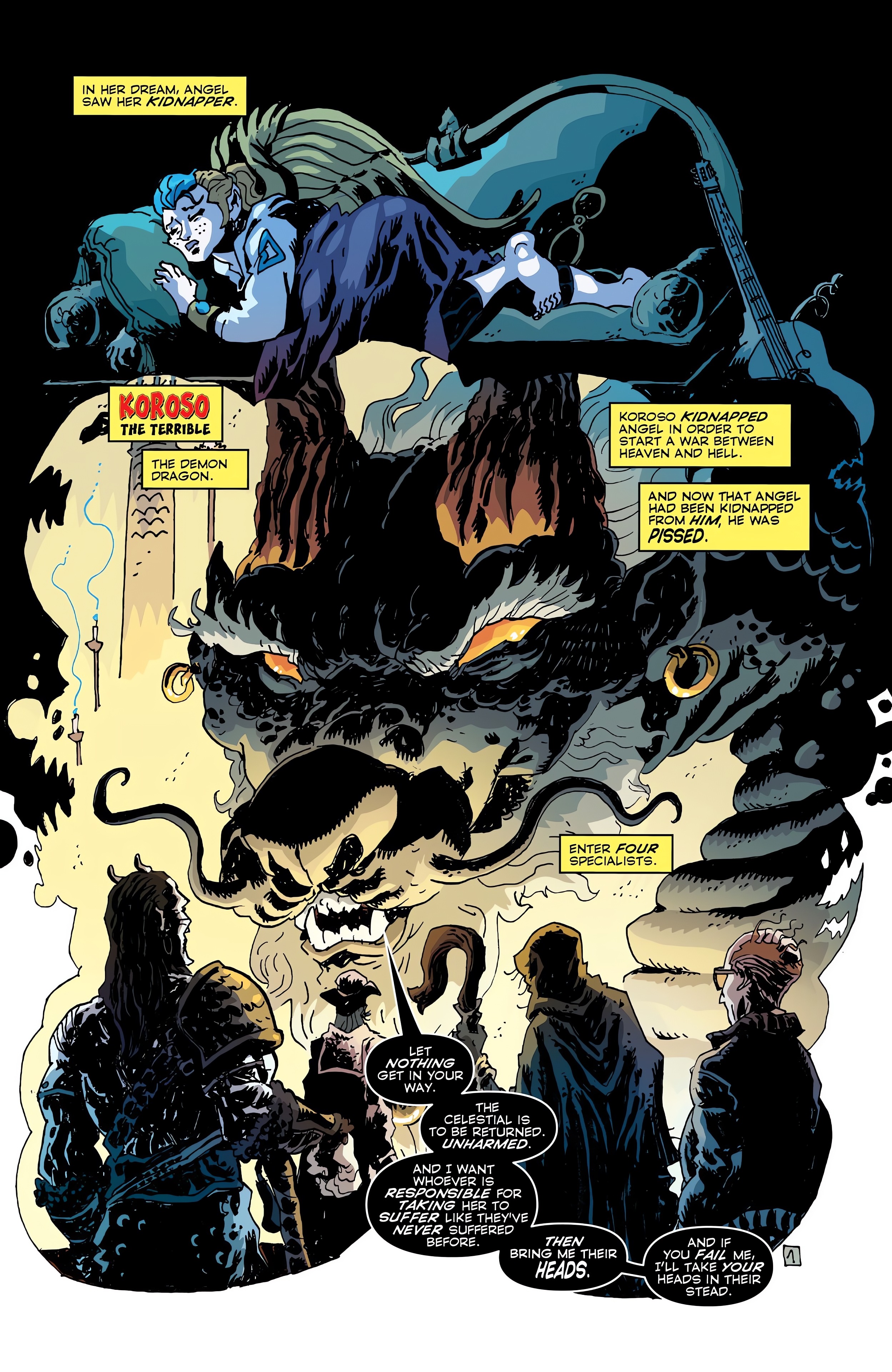 Read online In Hell We Fight! comic -  Issue #3 - 3