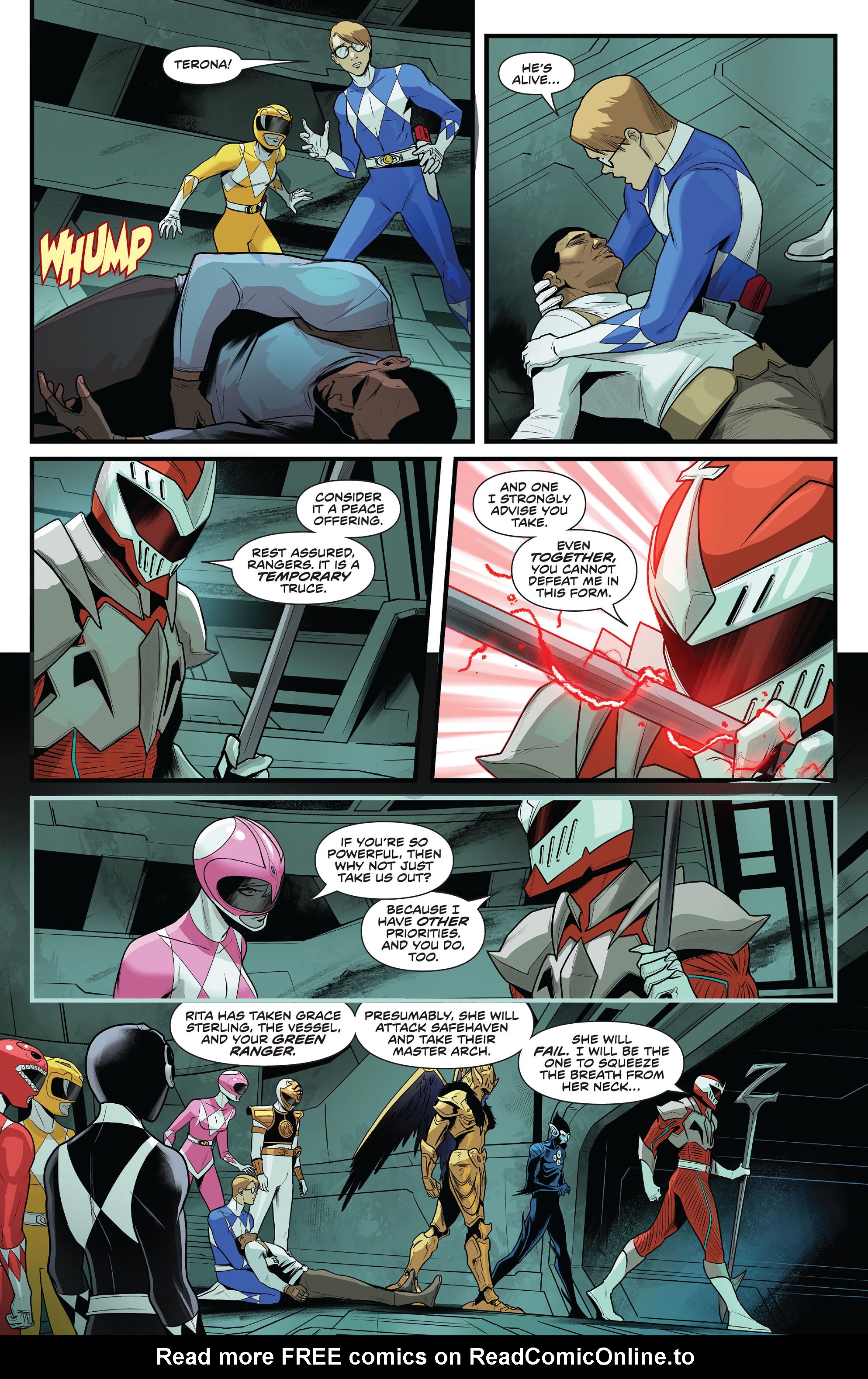 Read online Mighty Morphin Power Rangers comic -  Issue #110 - 12