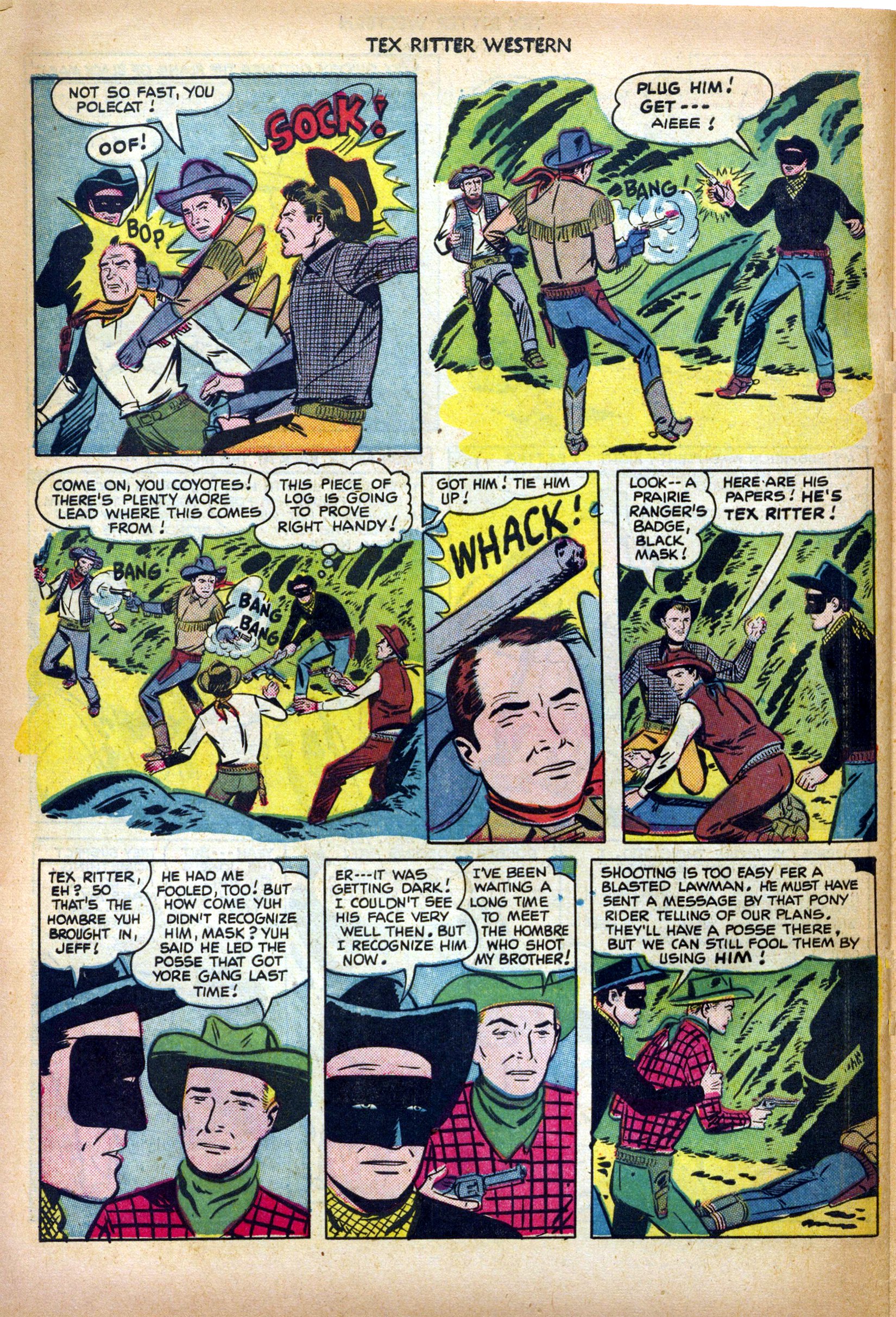 Read online Tex Ritter Western comic -  Issue #6 - 26