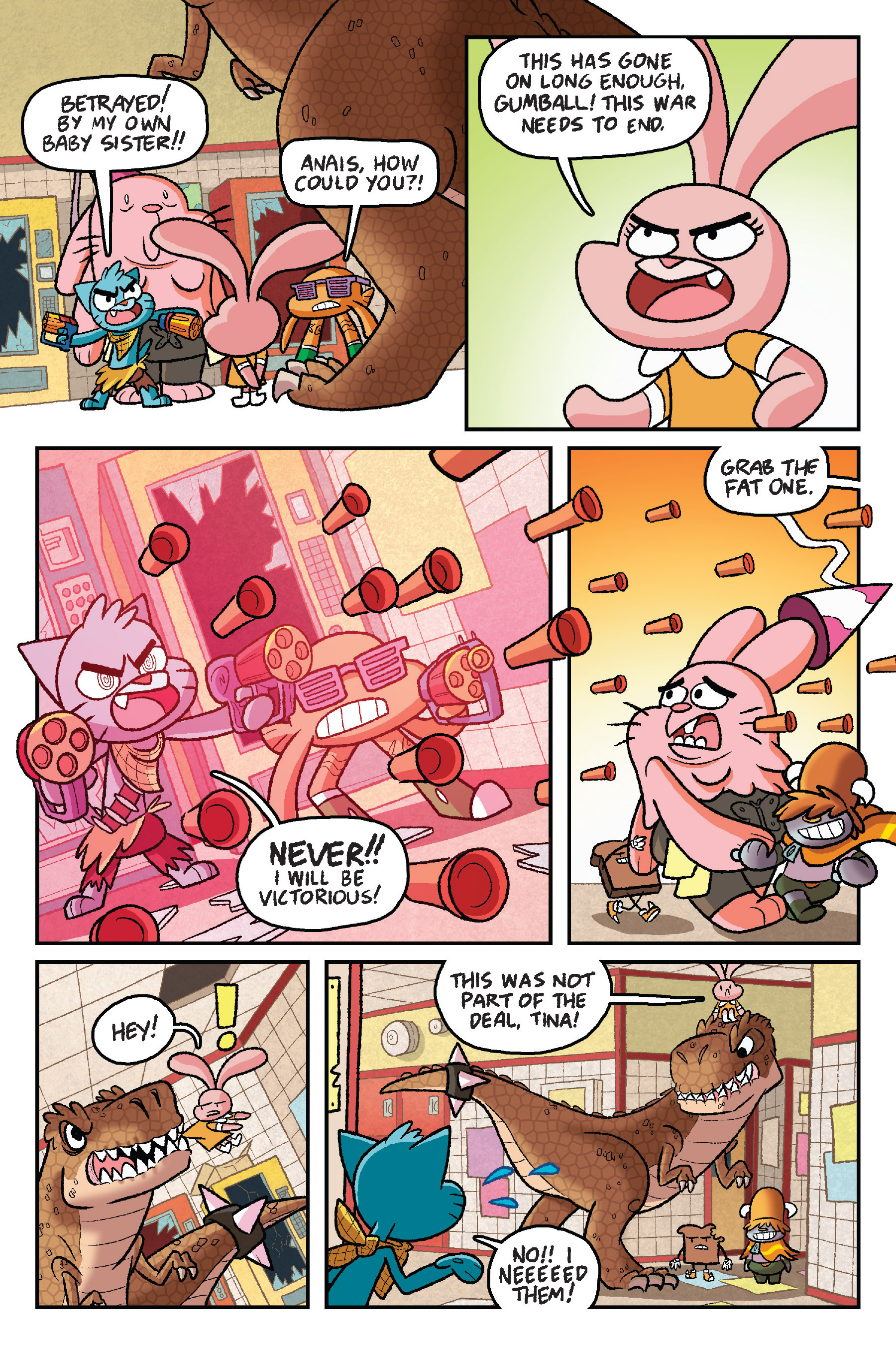 Read online The Amazing World of Gumball: Fairy Tale Trouble comic -  Issue # Full - 150