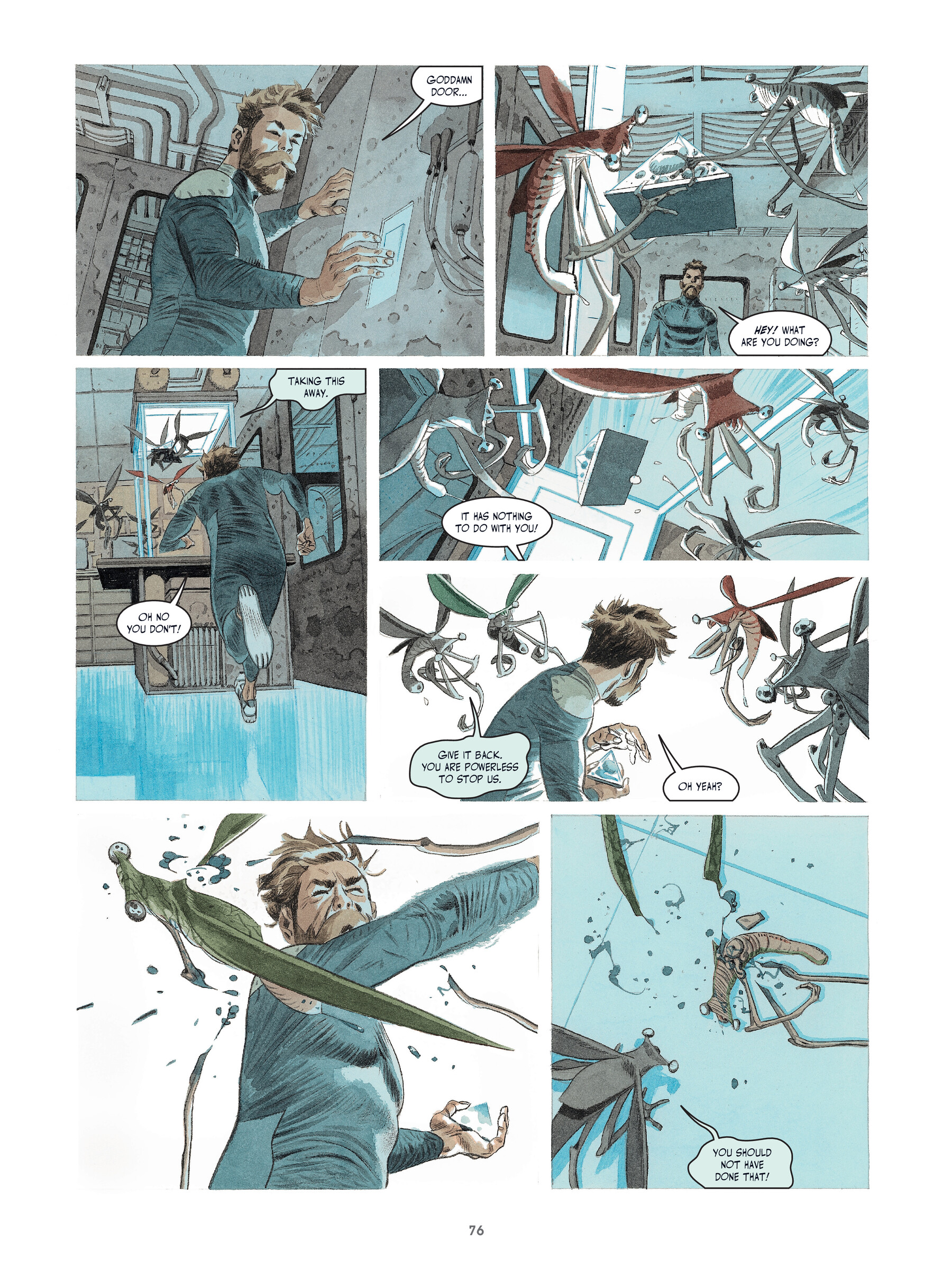 Read online Project ARKA: Into the Dark Unknown comic -  Issue # TPB - 77