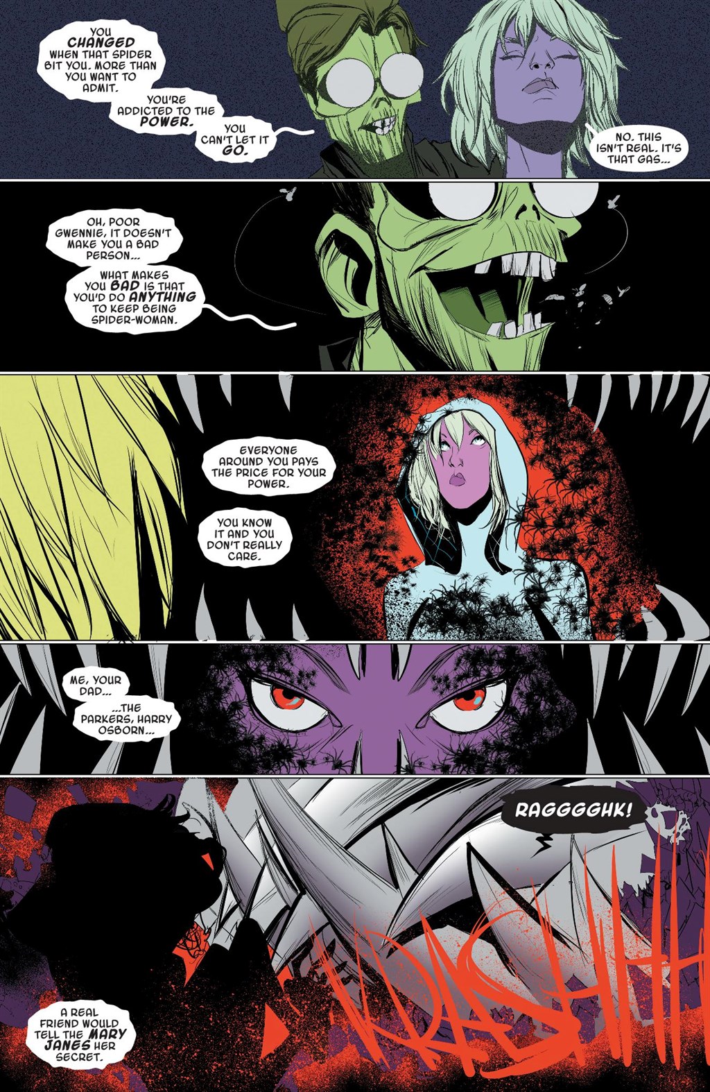 Read online Marvel-Verse Spider-Gwen: Ghost Spider comic -  Issue # TPB - 101