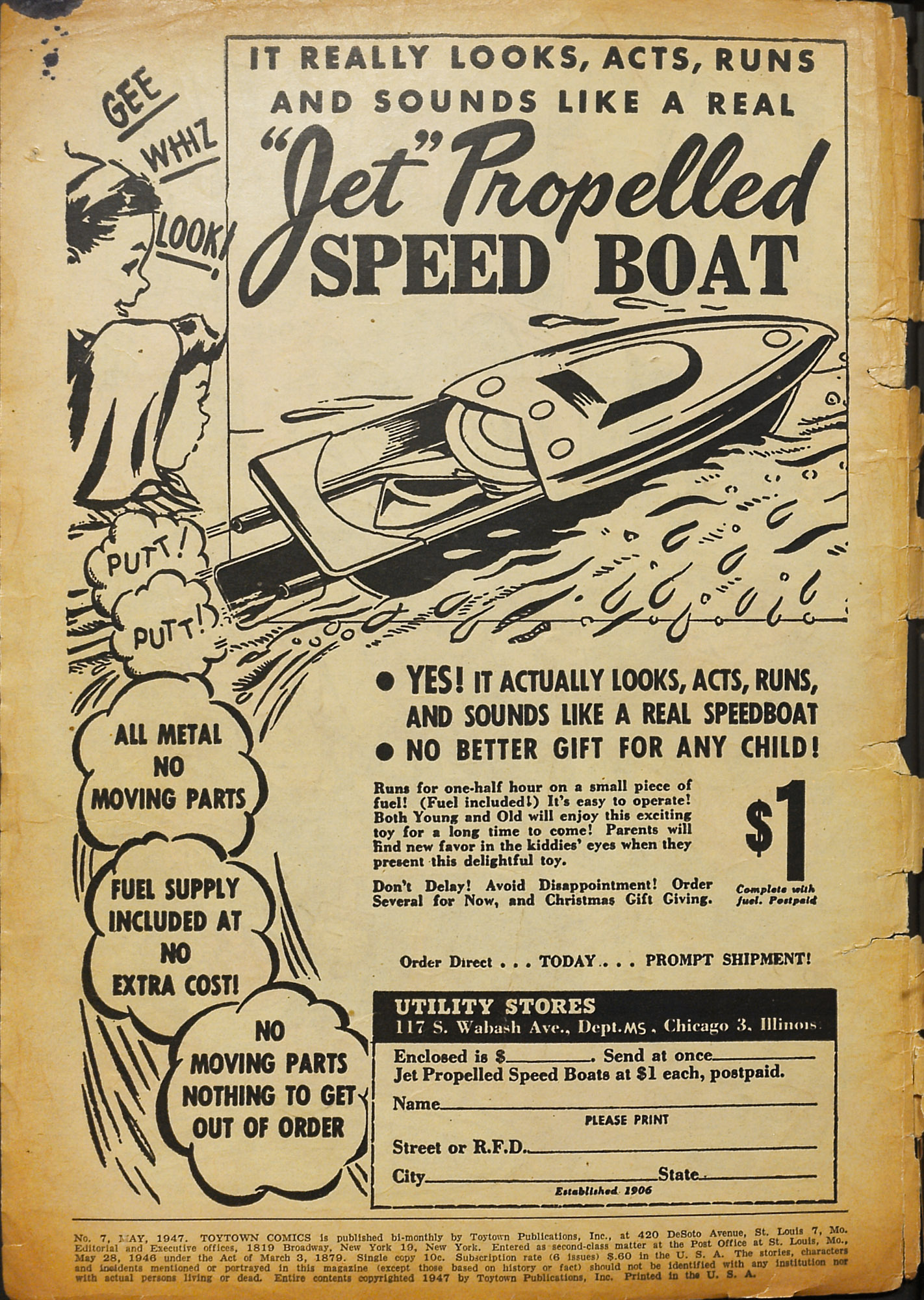 Read online Toytown Comics comic -  Issue #7 - 2