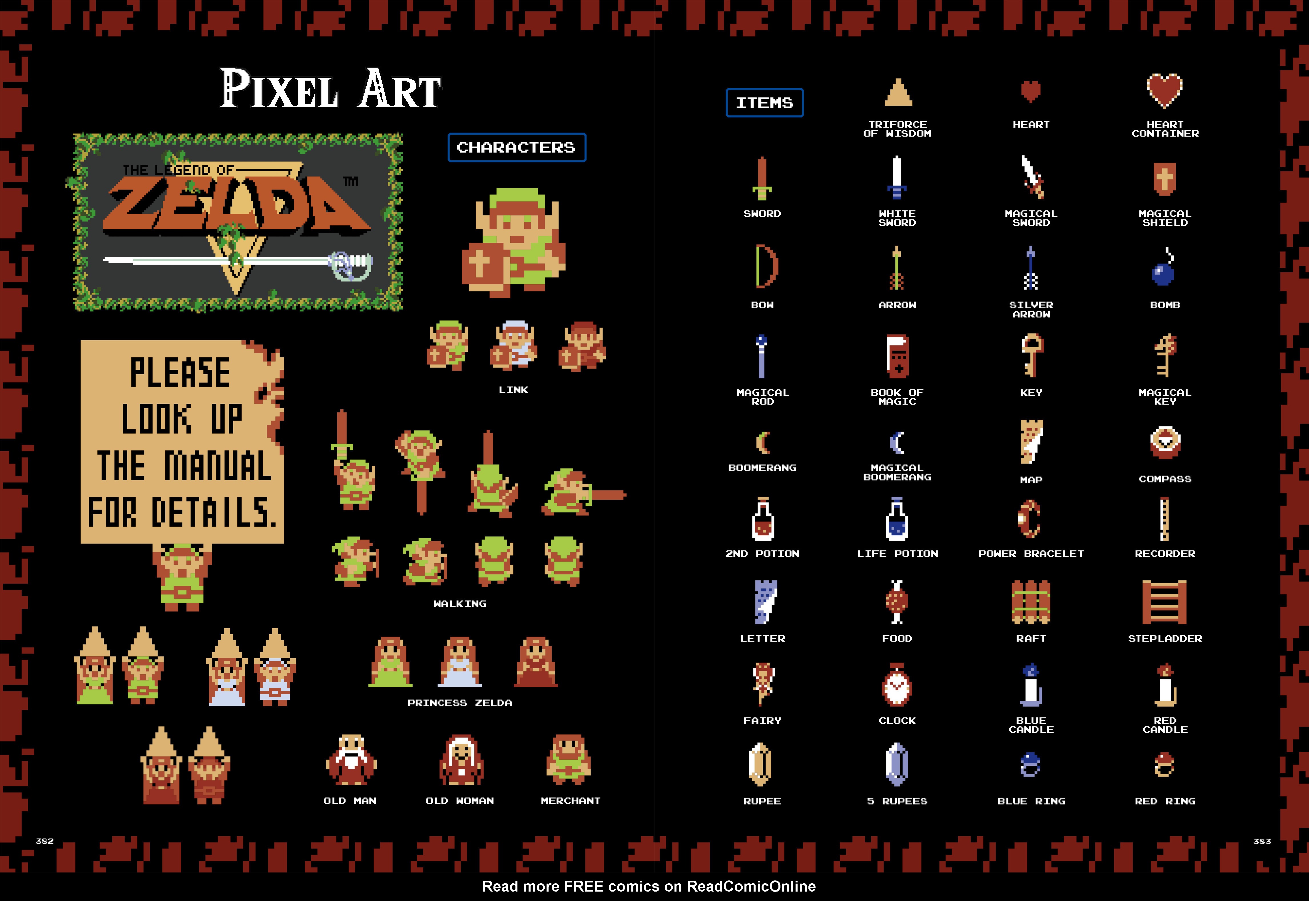 Read online The Legend of Zelda: Art & Artifacts comic -  Issue # TPB - 254