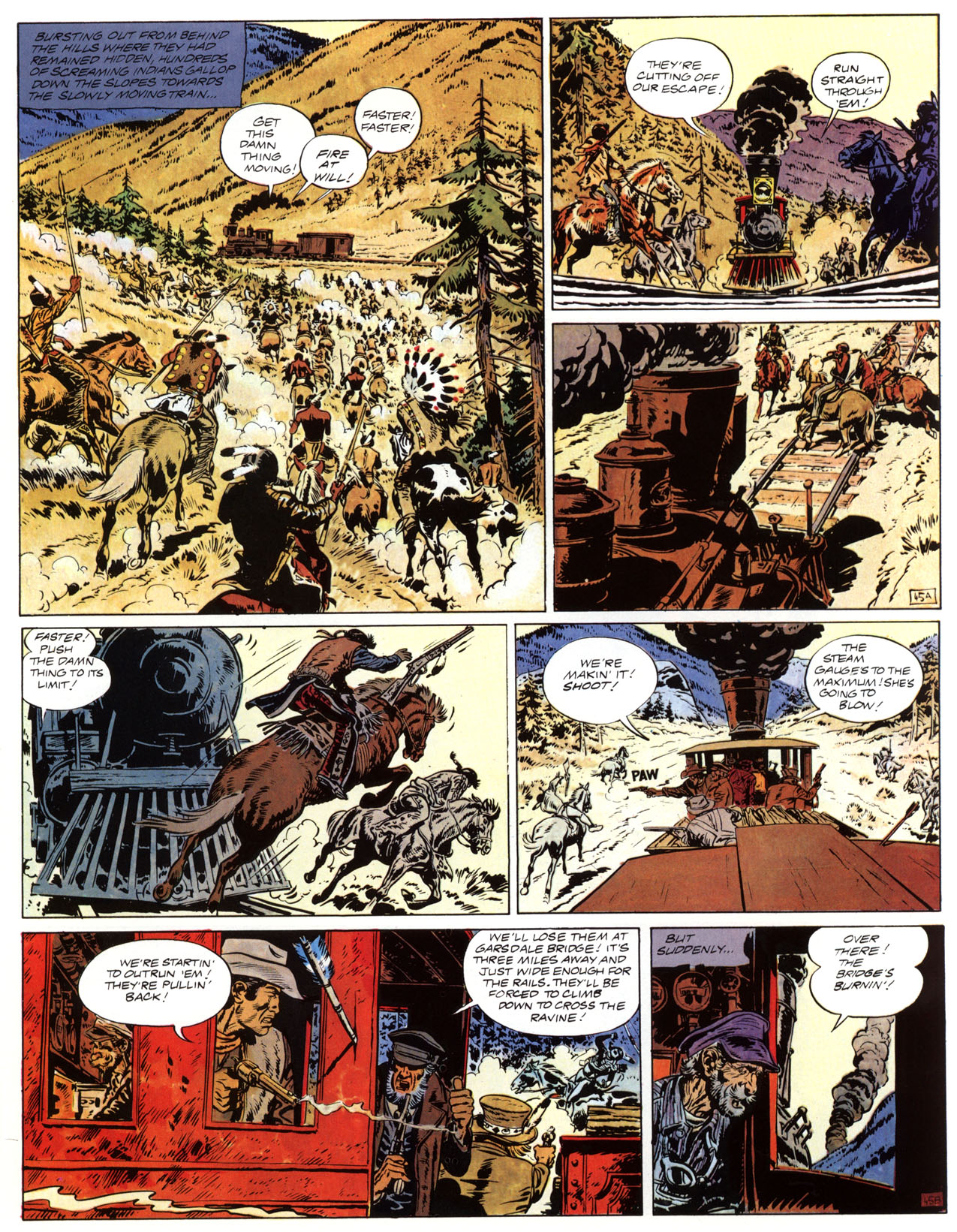 Read online Epic Graphic Novel: Lieutenant Blueberry comic -  Issue #1 - 49