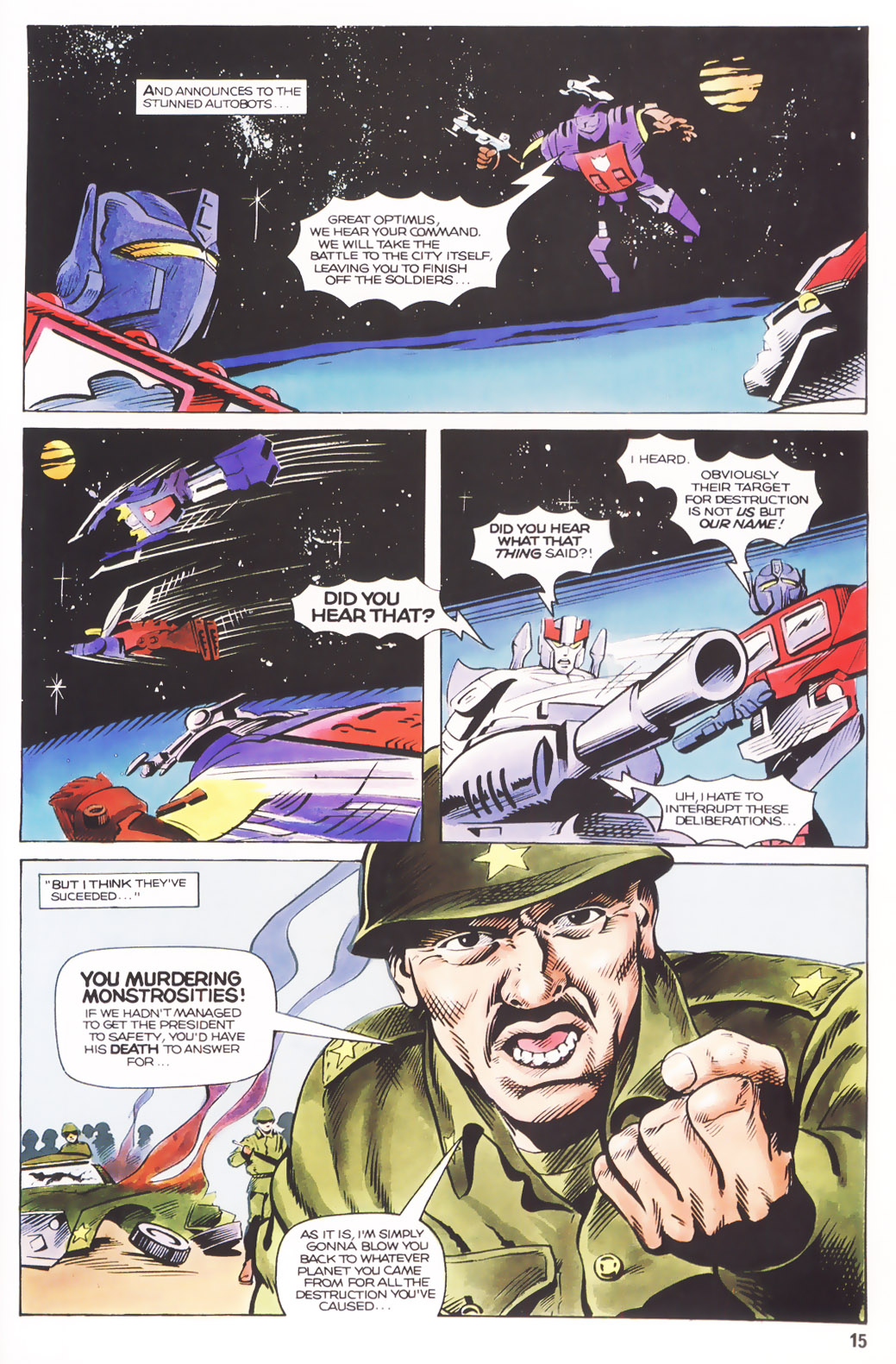 Read online The Transformers Annual comic -  Issue #1985 - 14