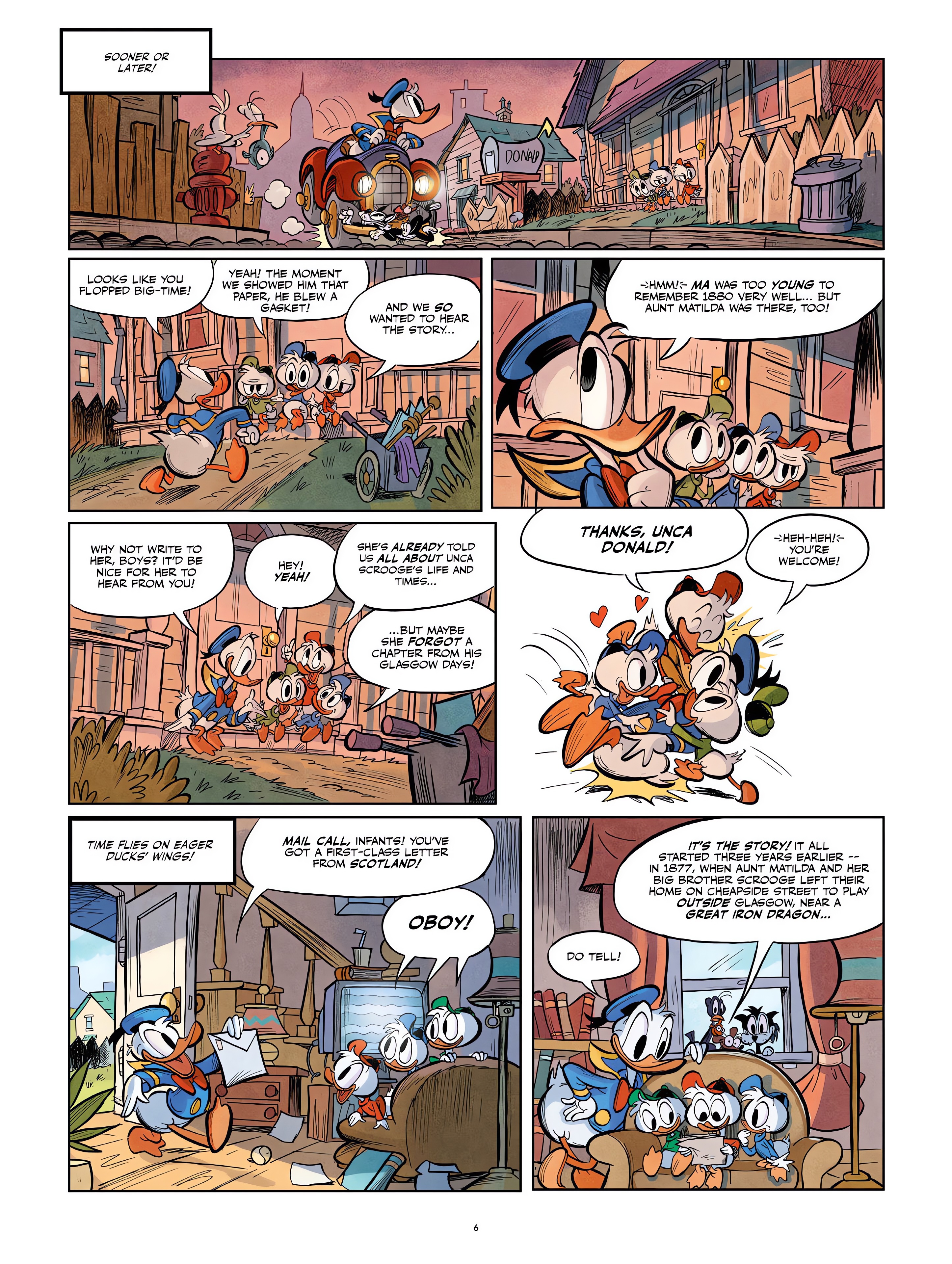 Read online Scrooge McDuck: The Dragon of Glasgow comic -  Issue # Full - 7