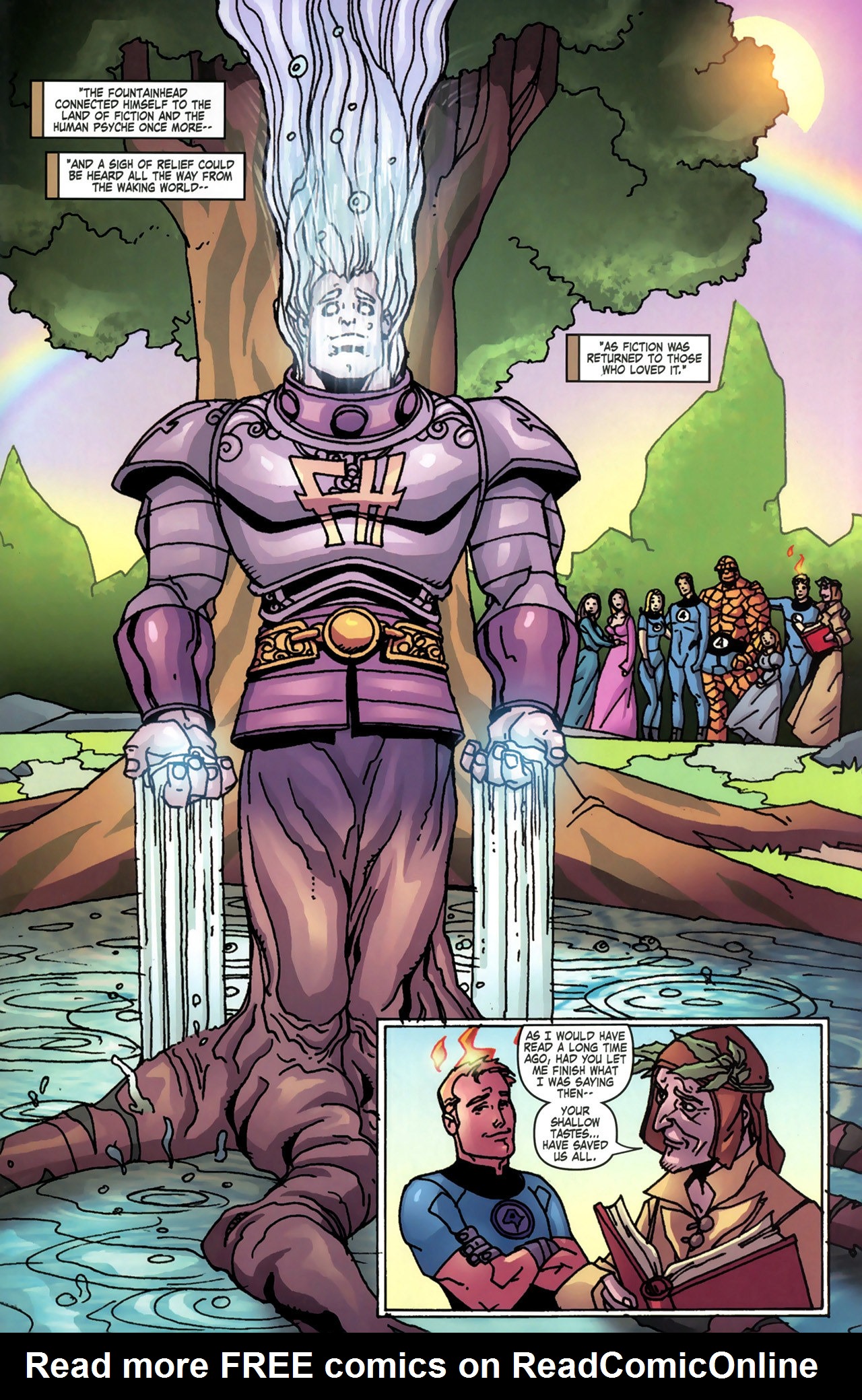 Read online Fantastic Four: True Story comic -  Issue #4 - 19