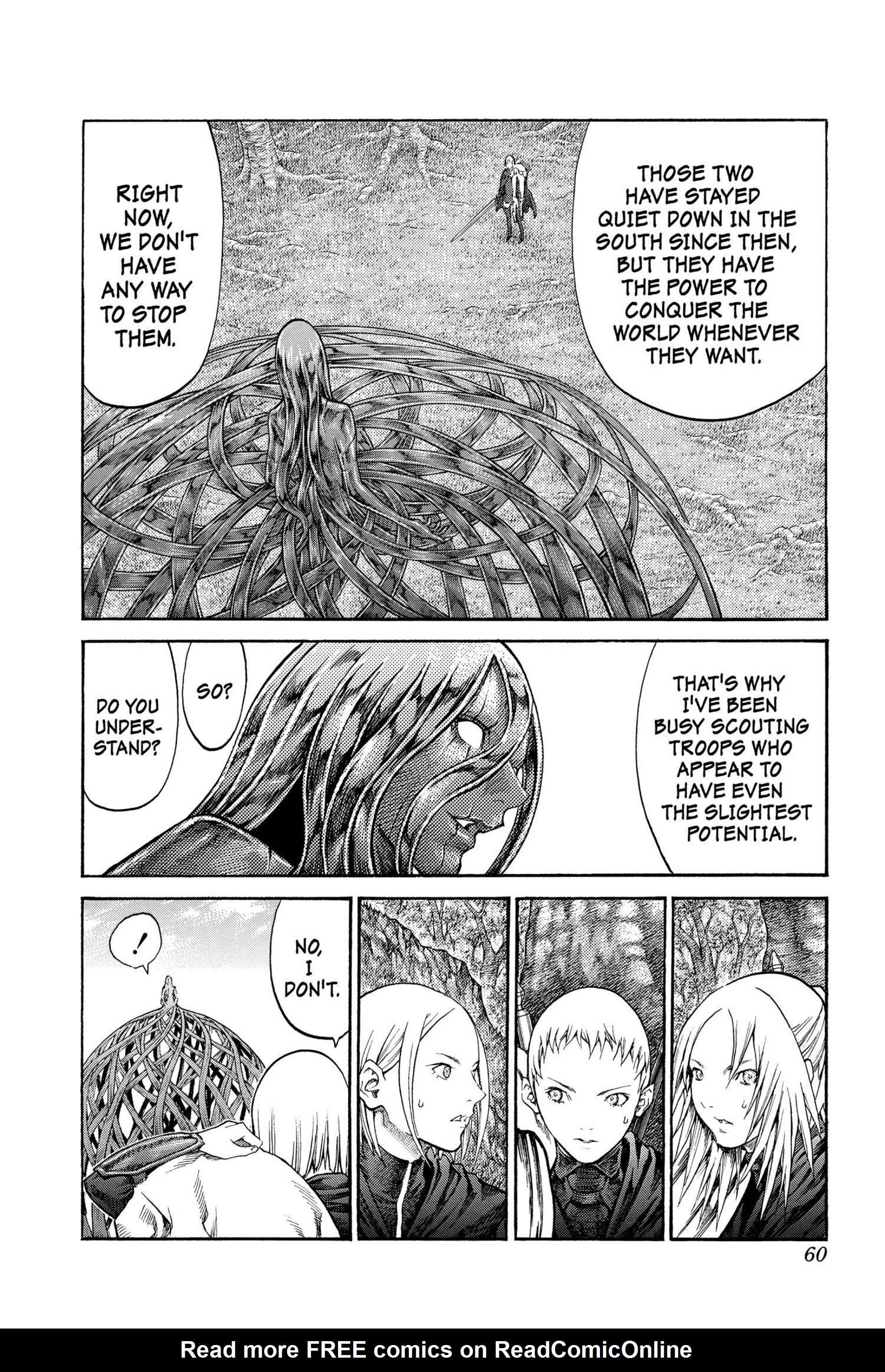 Read online Claymore comic -  Issue #13 - 57