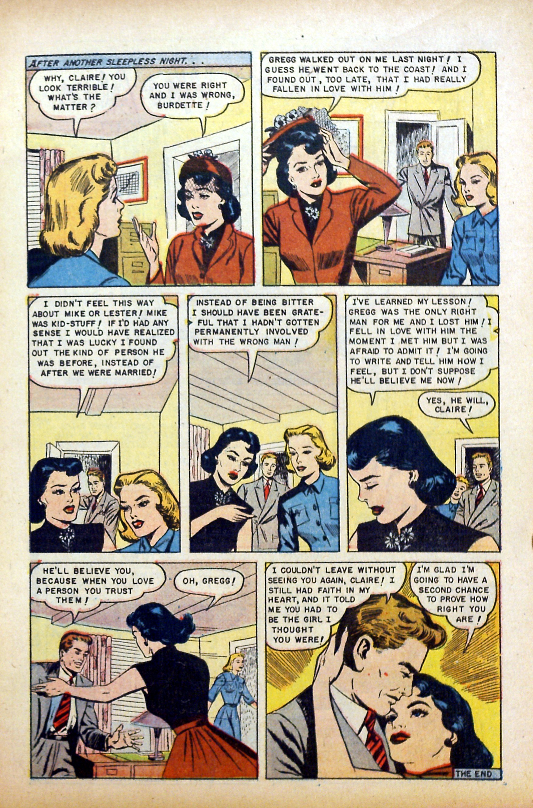 Read online Glamorous Romances comic -  Issue #85 - 9